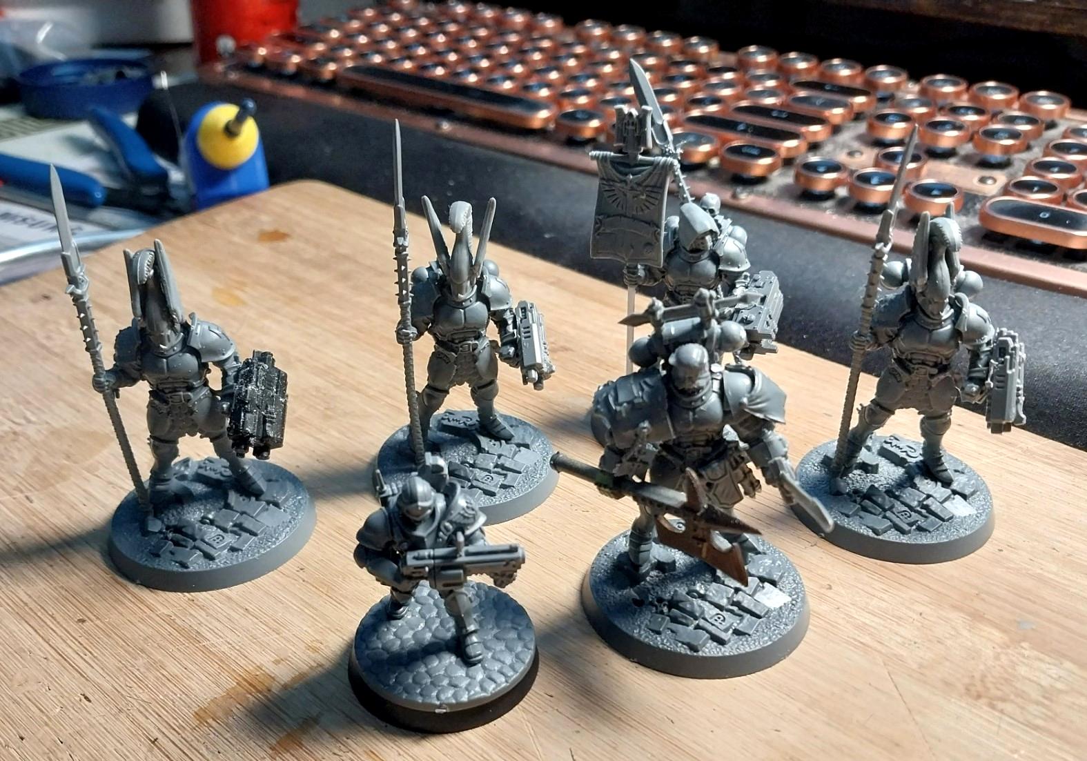 Adeptus Custodes, Conversion, Spears, Stormcast