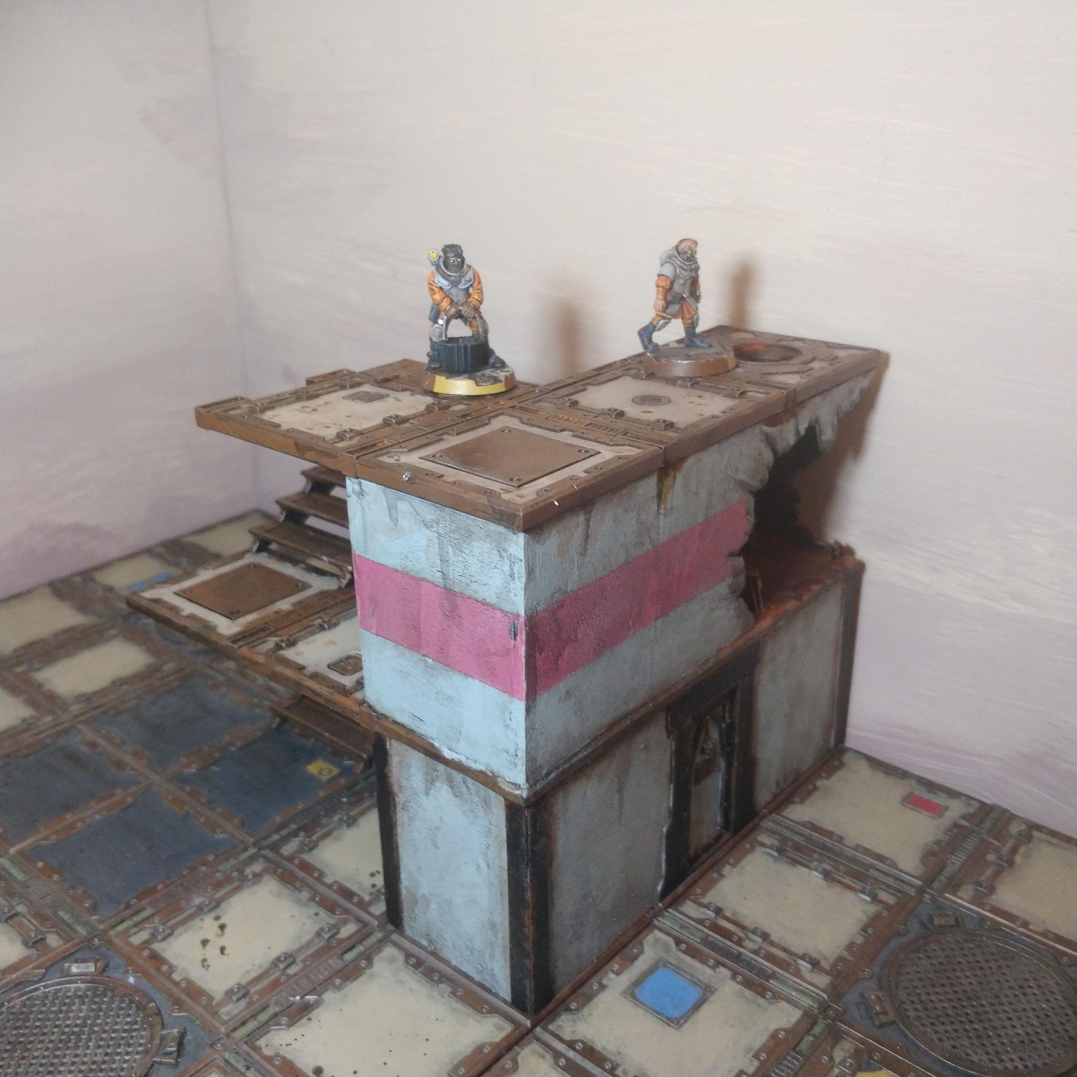 N17, Necromunda, Stairs, Stairwell, Terrain, Zone Mortalis