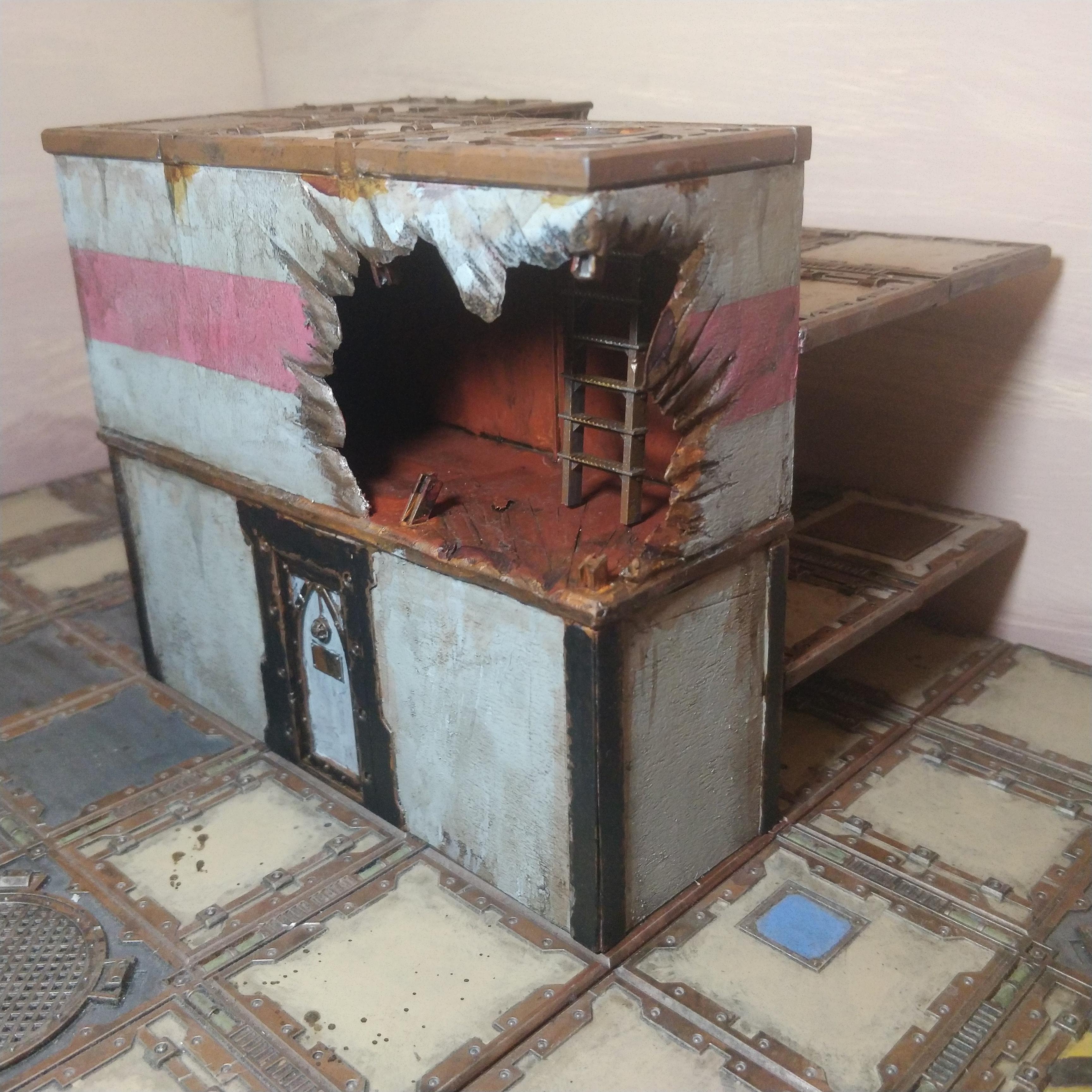 N17, Necromunda, Stairs, Stairwell, Zone Mortalis