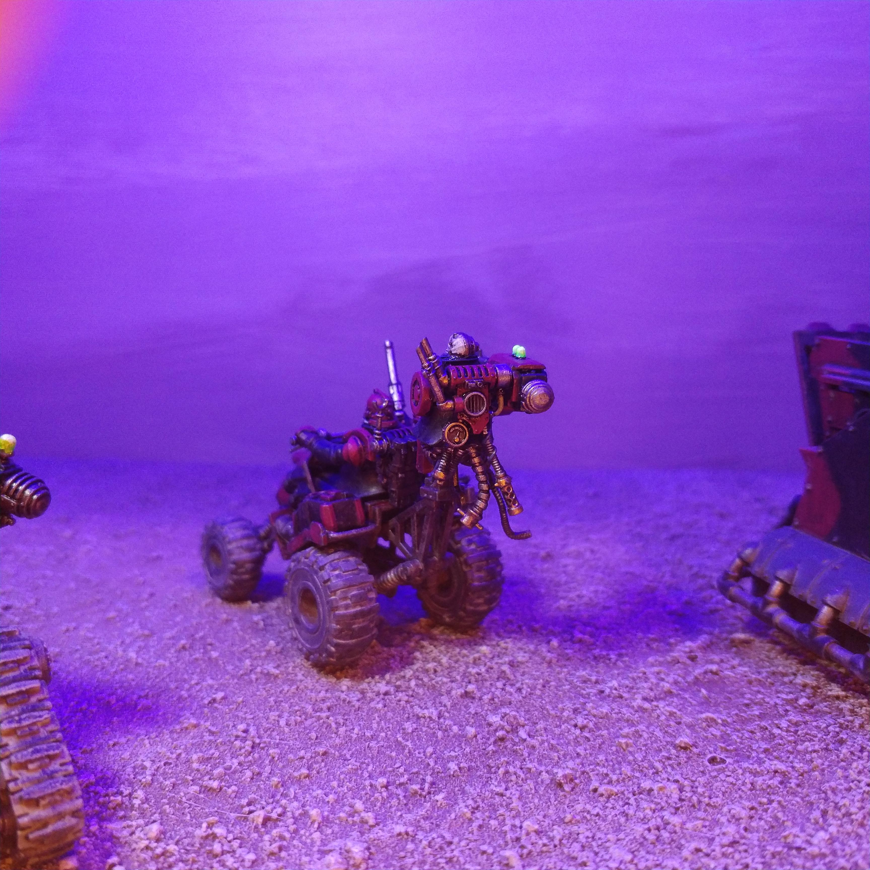 Admech, Ash Wastes, Orlock, Outrider, Quad Bike, Skitarii