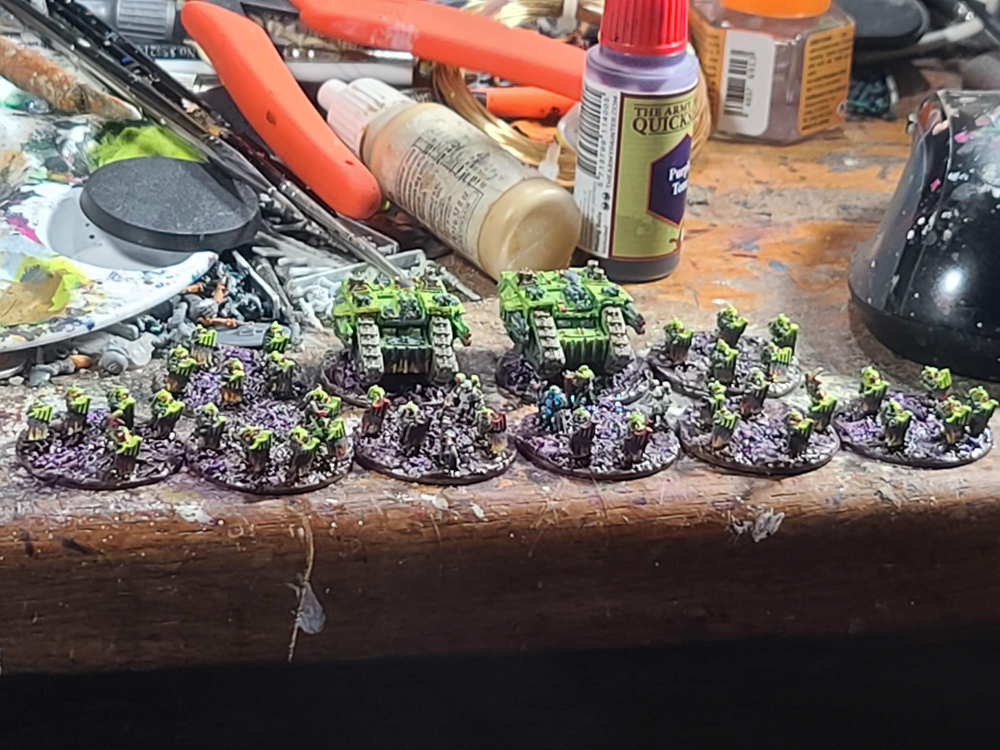 6mm, Breachers, Counts As Tacticals, Epic, Games Workshop, Land Raider, Salamanders, Space Marines, Vanguard Miniatures, Warhammer 40,000