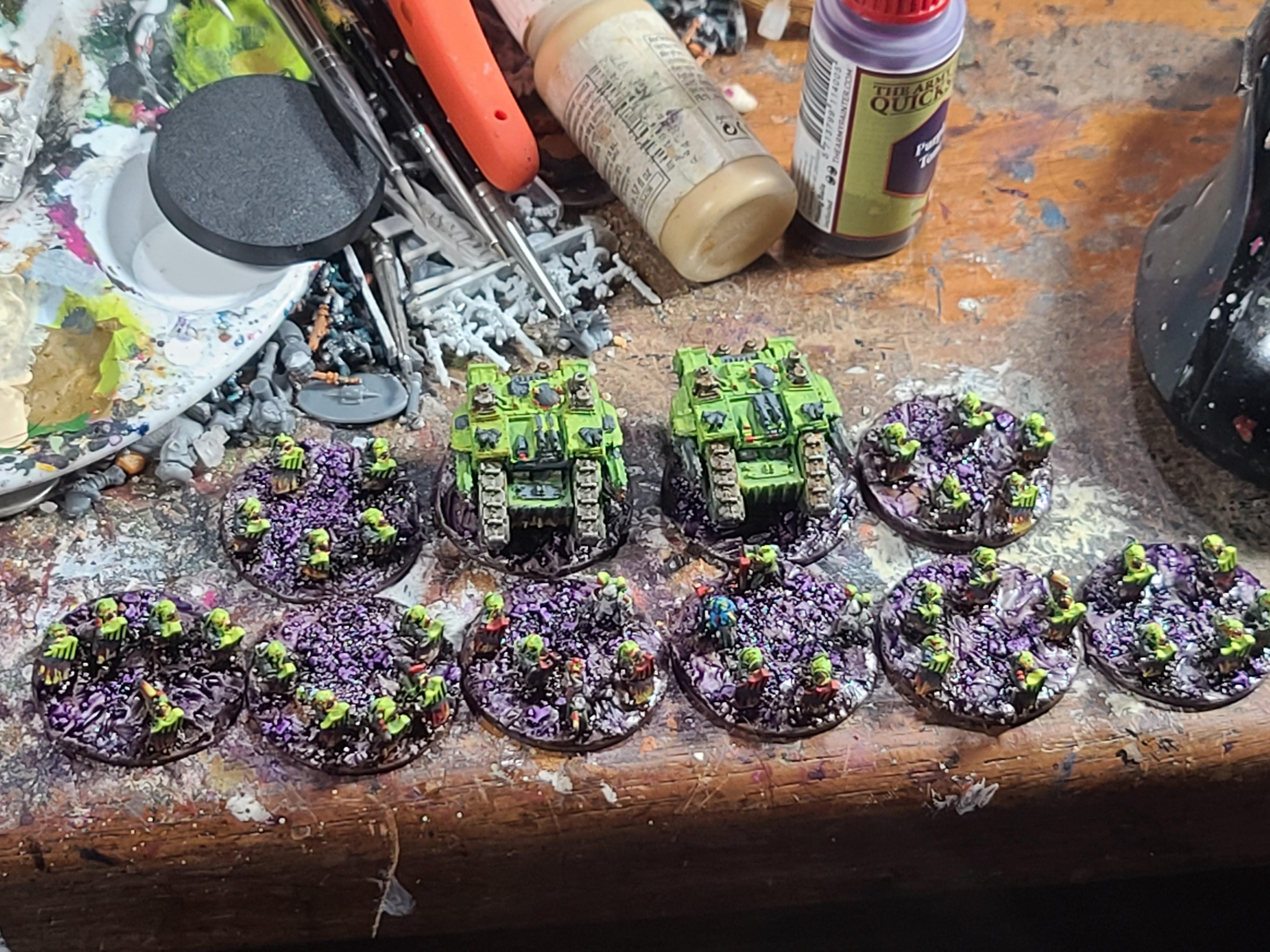 6mm, Breachers, Counts As Tacticals, Epic, Games Workshop, Land Raider, Salamanders, Space Marines, Vanguard Miniatures, Warhammer 40,000