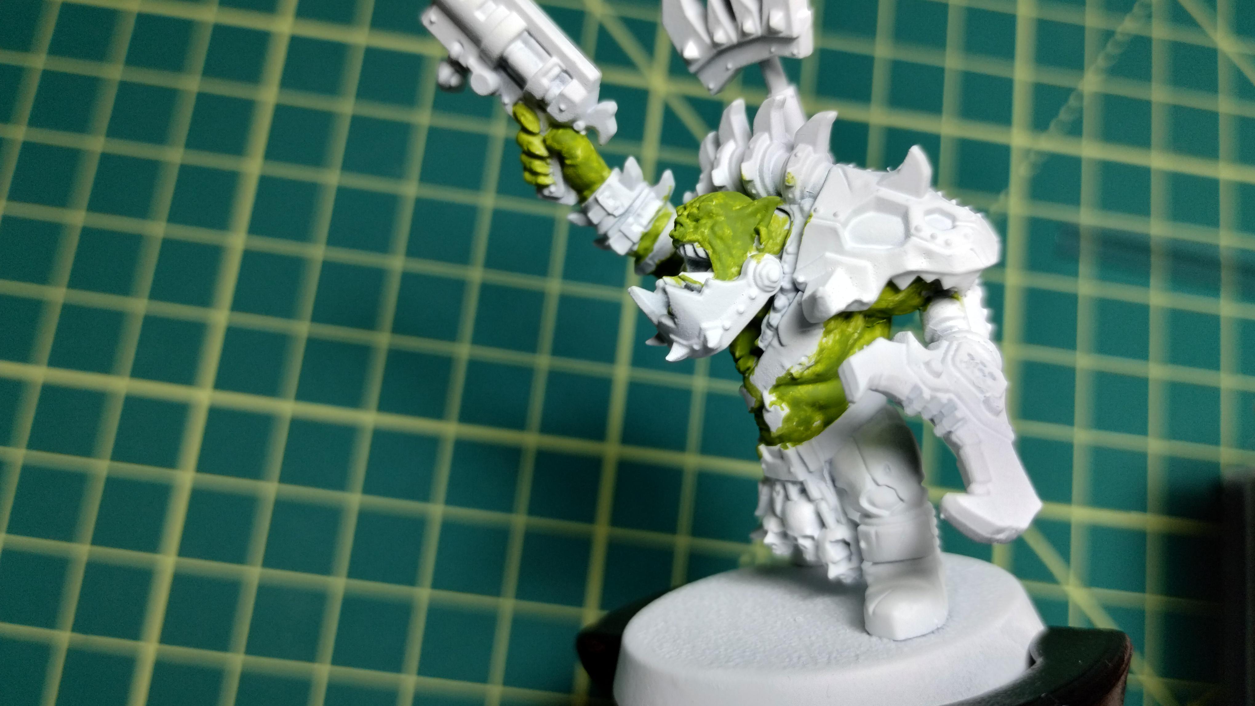 Orks, Splotchy, Warhammer 40,000, Work In Progress