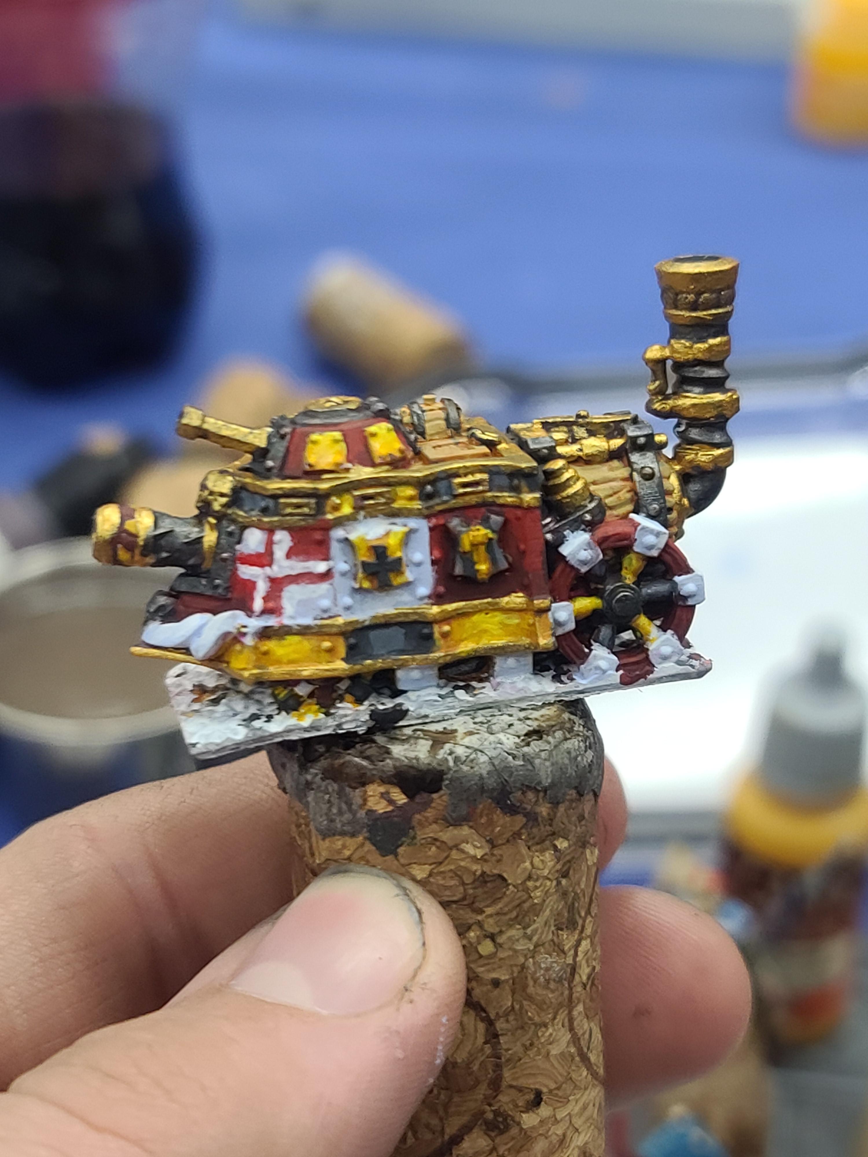 10mm, Crab Cult, Empire, Excellent Miniatures, Maryland Mention, Minirat, Steam Tank, Warhammer Fantasy, Warmaster