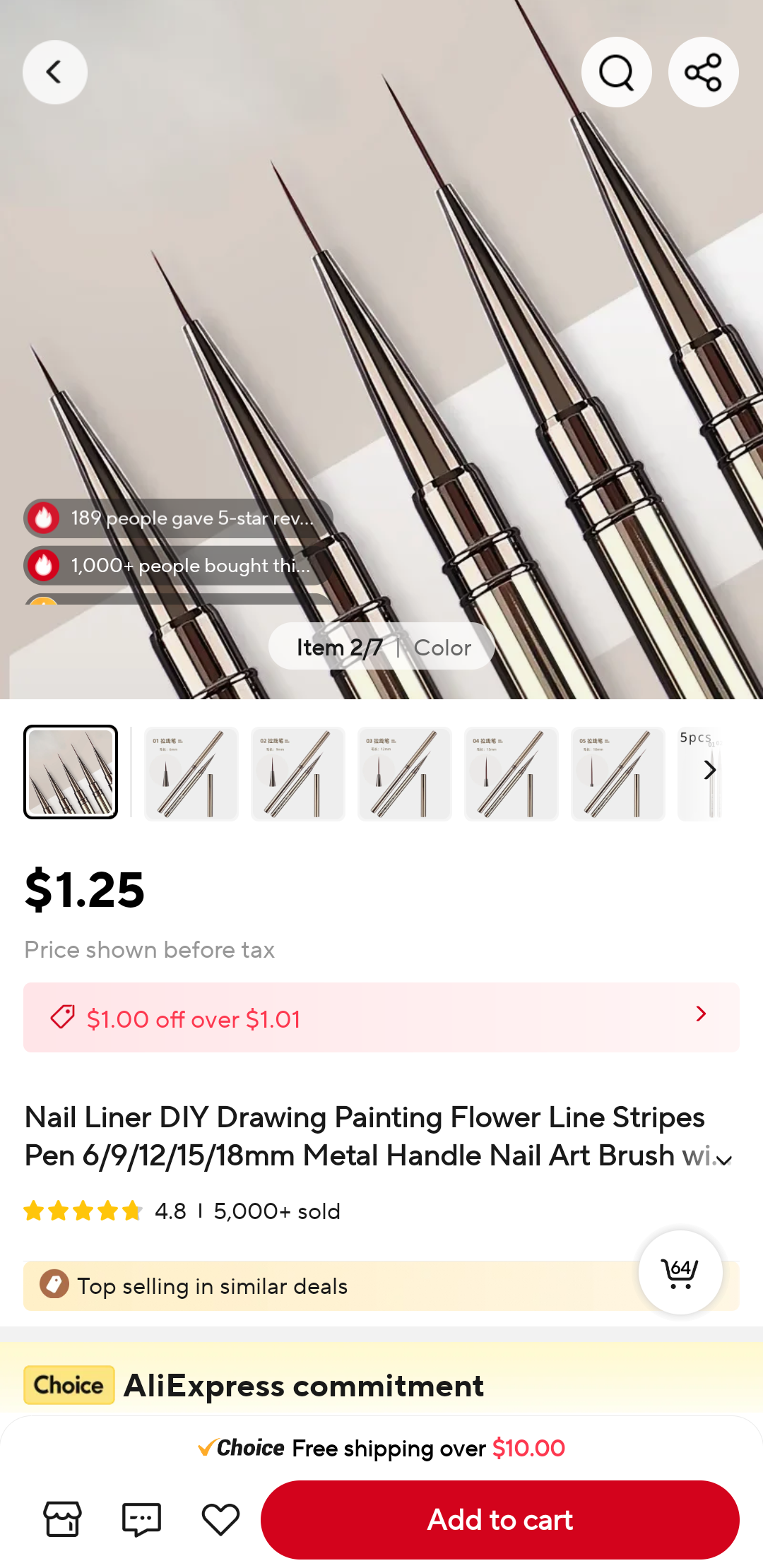 Brush, Nrushestoget