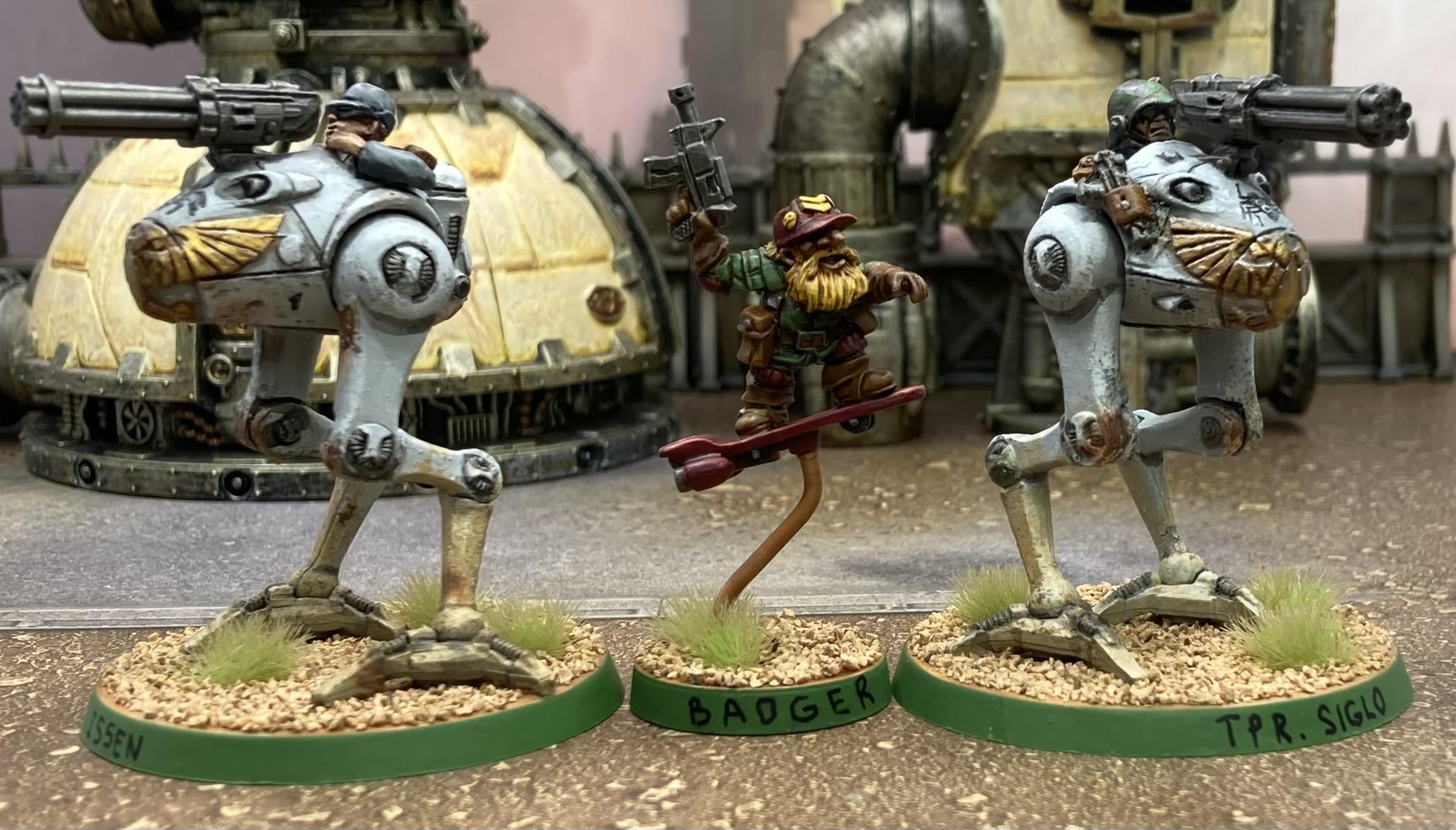 Imperial Guard, Oldhammer, Rogue Trader, Sentinel, Squats