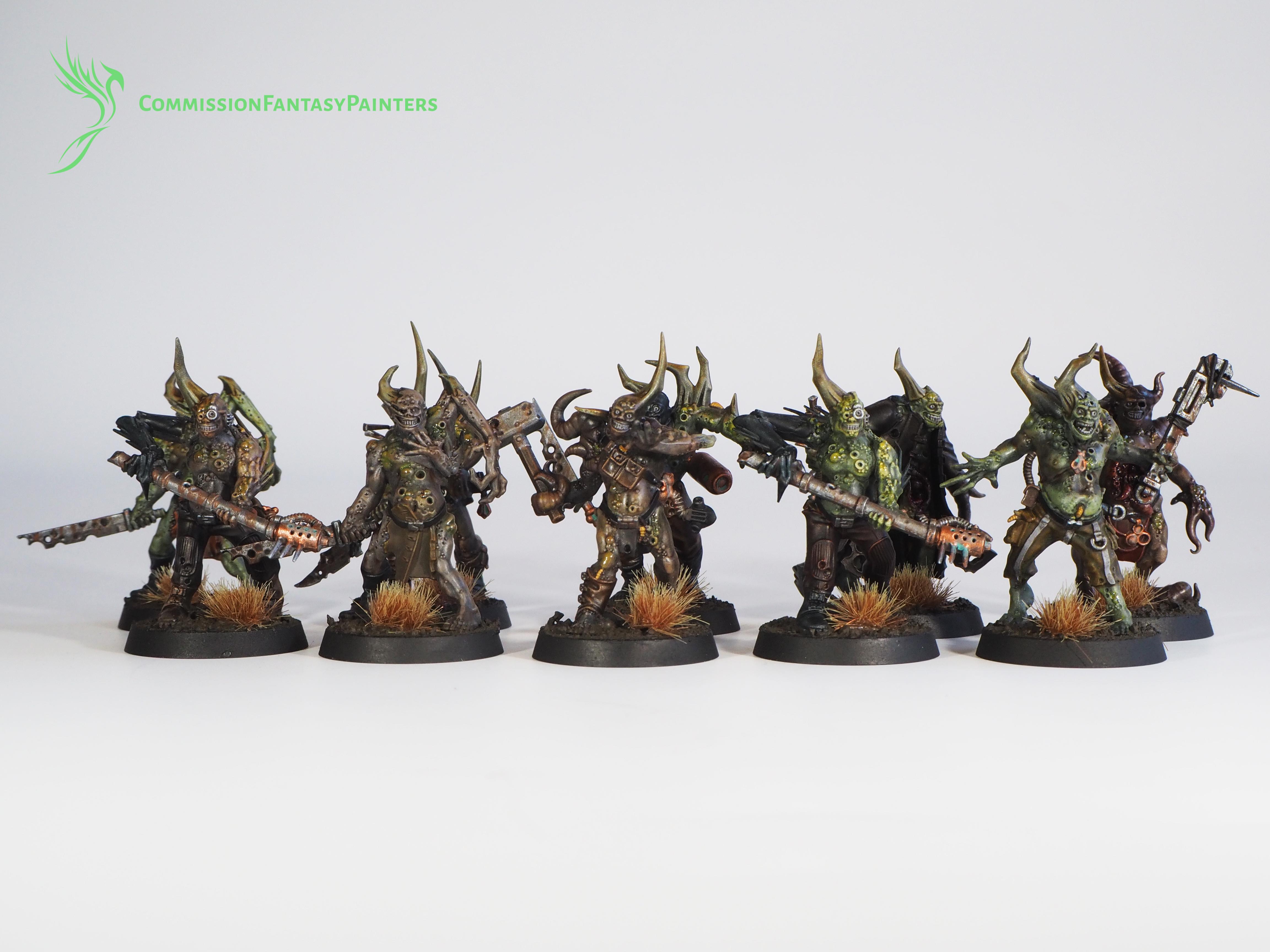 Mutant, Nurgle, Poxwalkers, Warhammer 40,000, Zombie