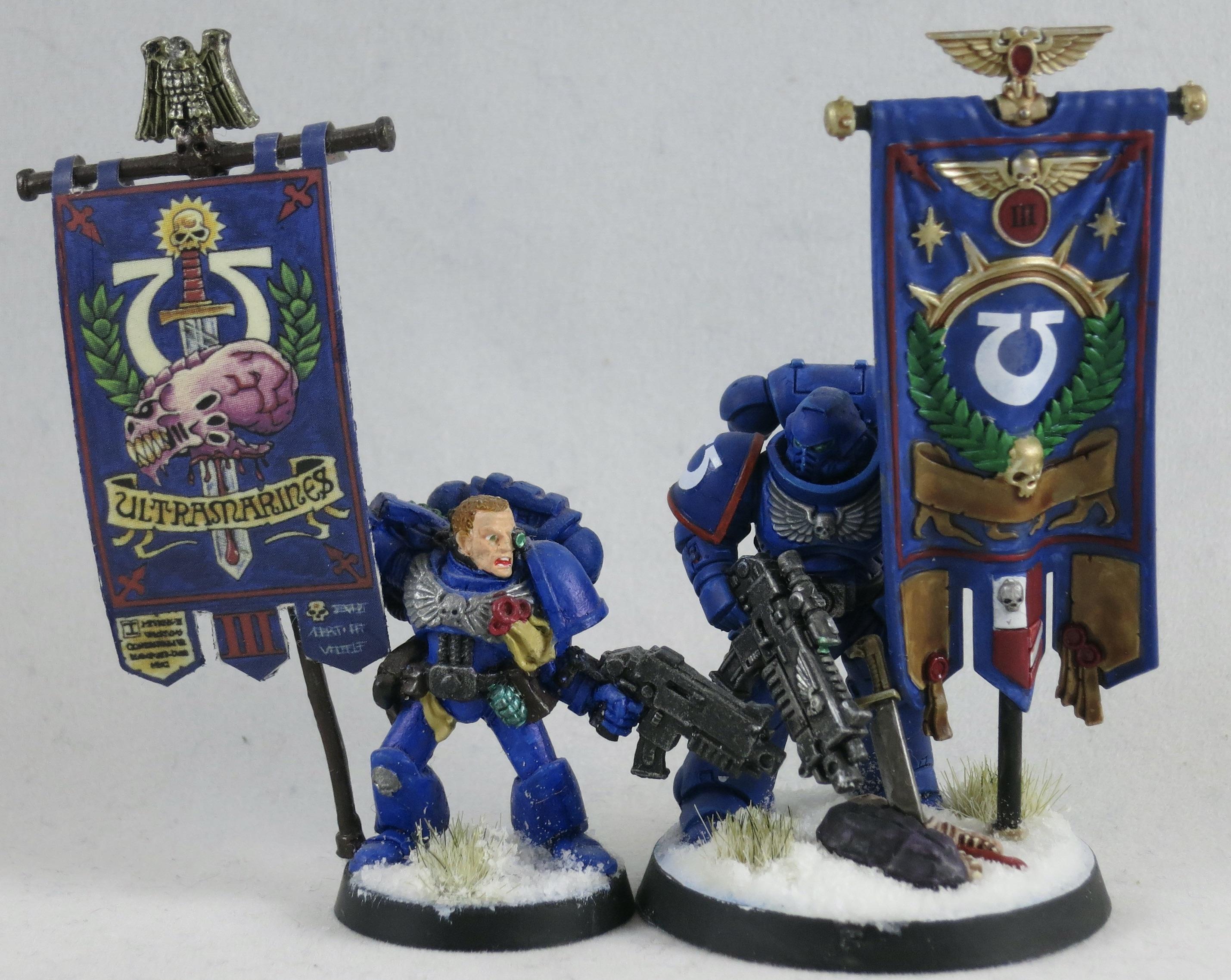 First Born, Primaris, Scale, Space Marines, Ultramarines