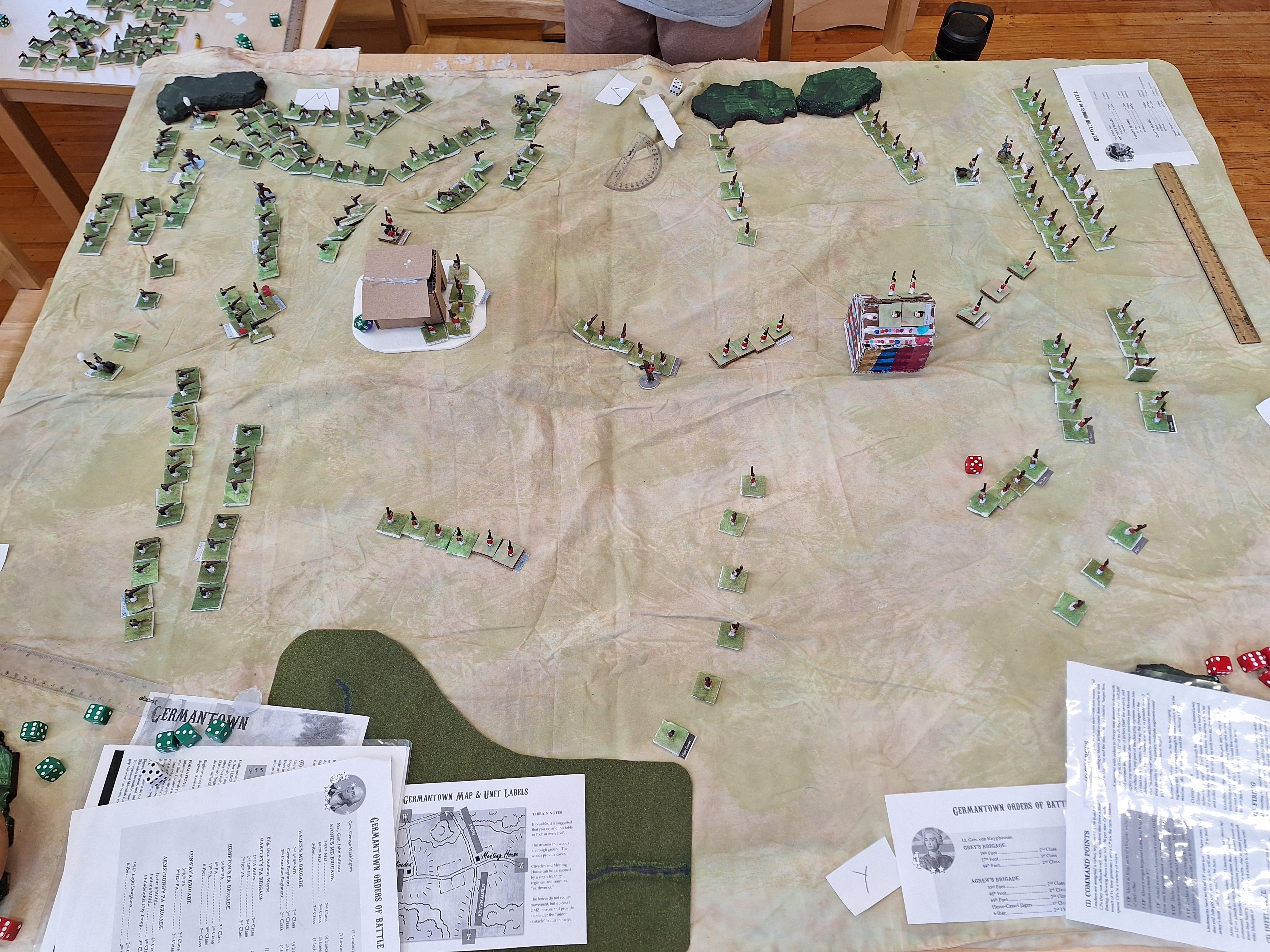 Battle Of Germantown, Live Free Or Die