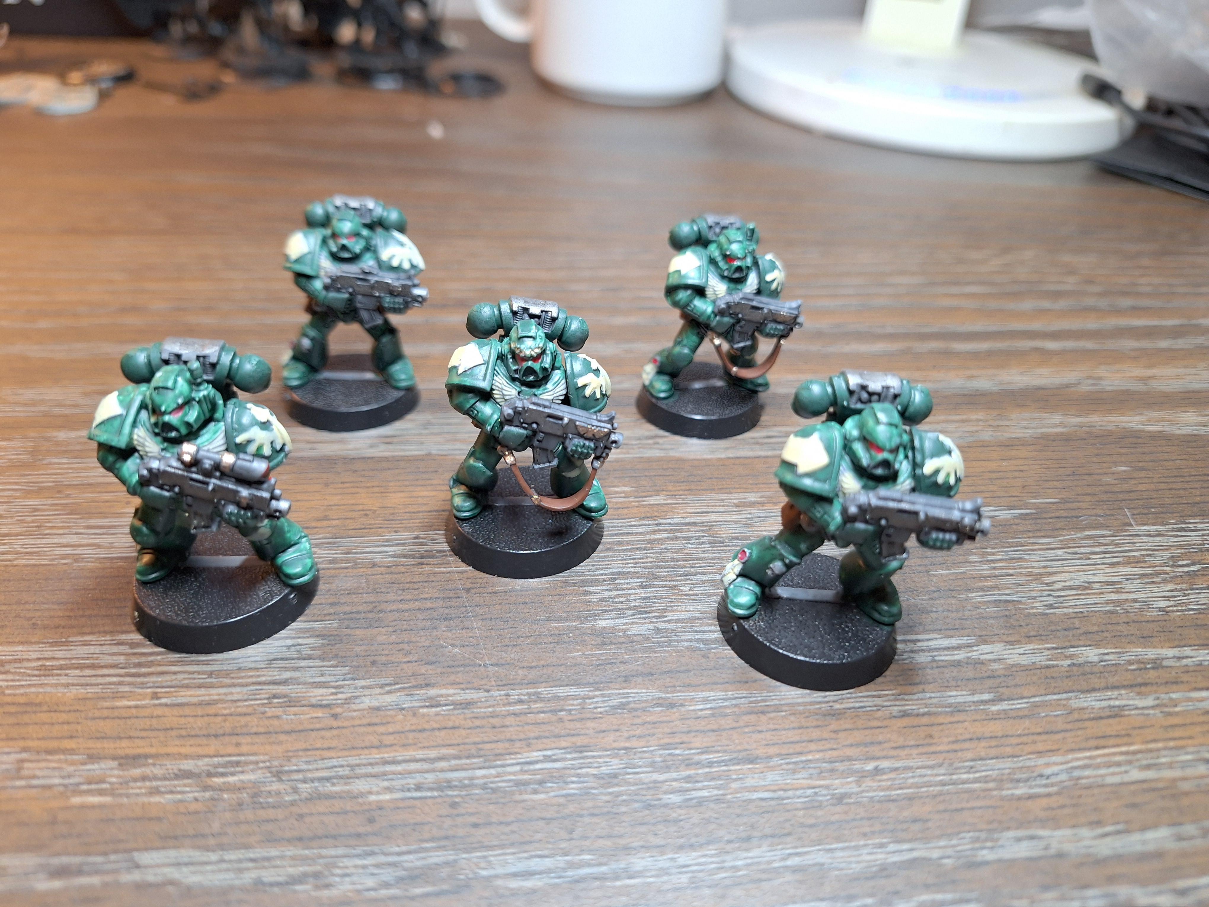 Dark Angels, Space Marines, Tactical, Warhammer 40,000, Warhammer Fantasy
