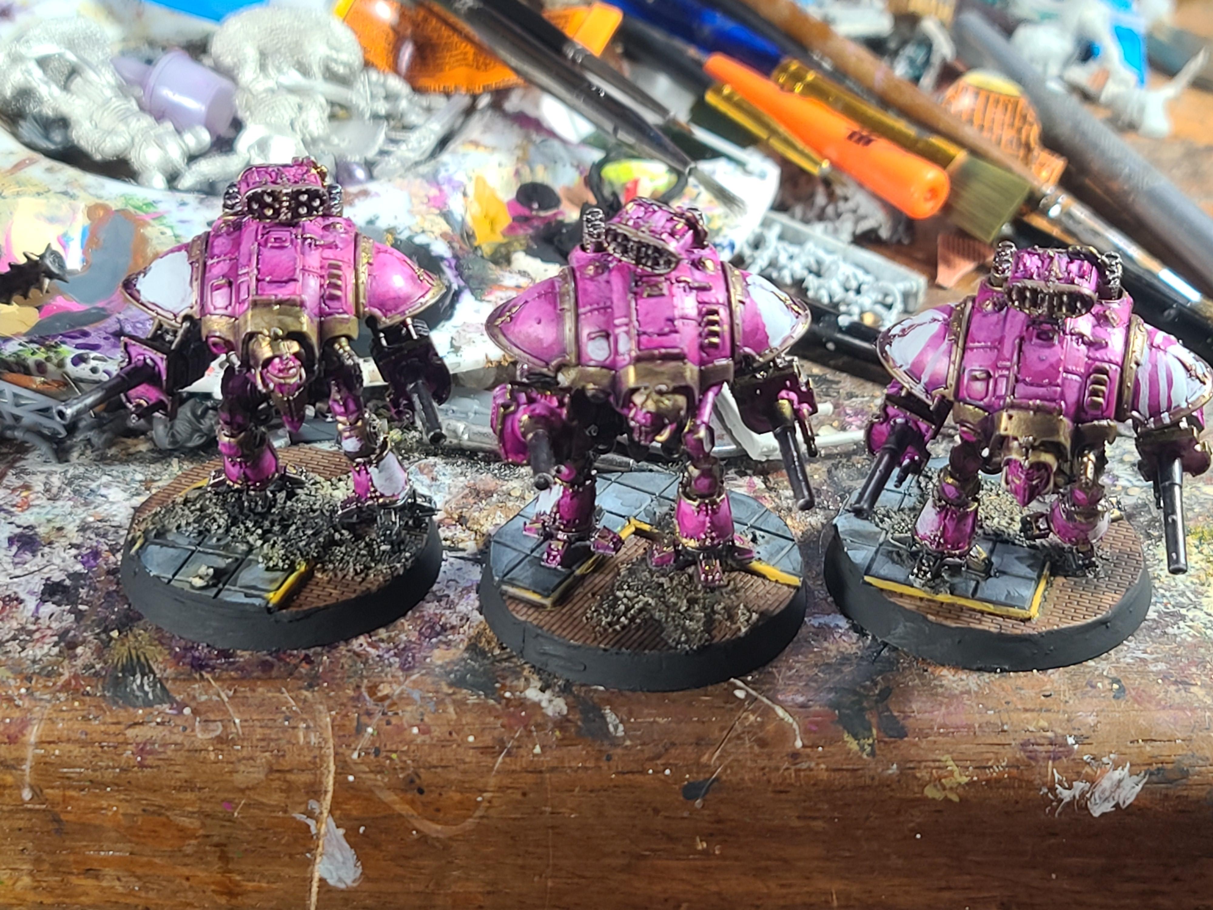 8mm, Adeptus Titanicus, Games Workshop, Knights, Legions Imperialis, Questoris