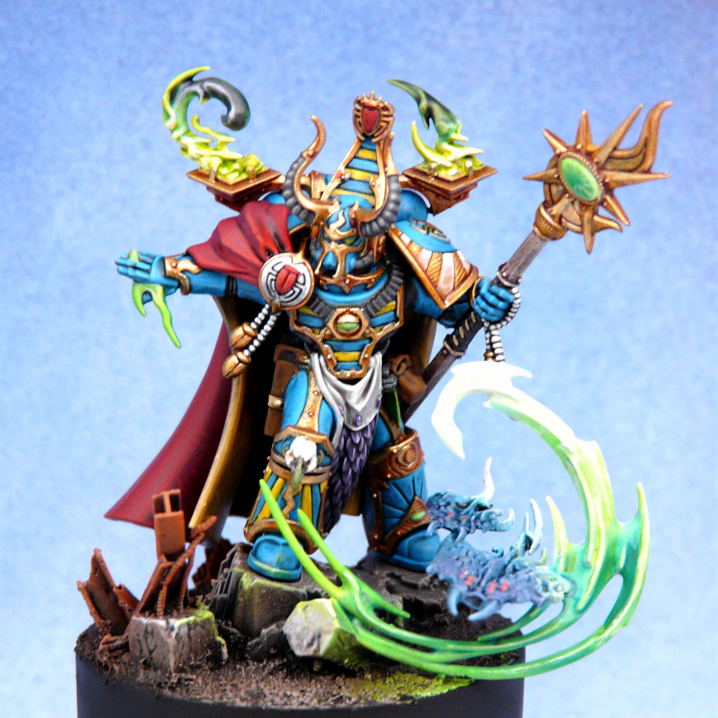 Chaos Space Marines, Hereticus Astartes, Infernal Master, Sorcerer, Thousand Sons, Tzeensch