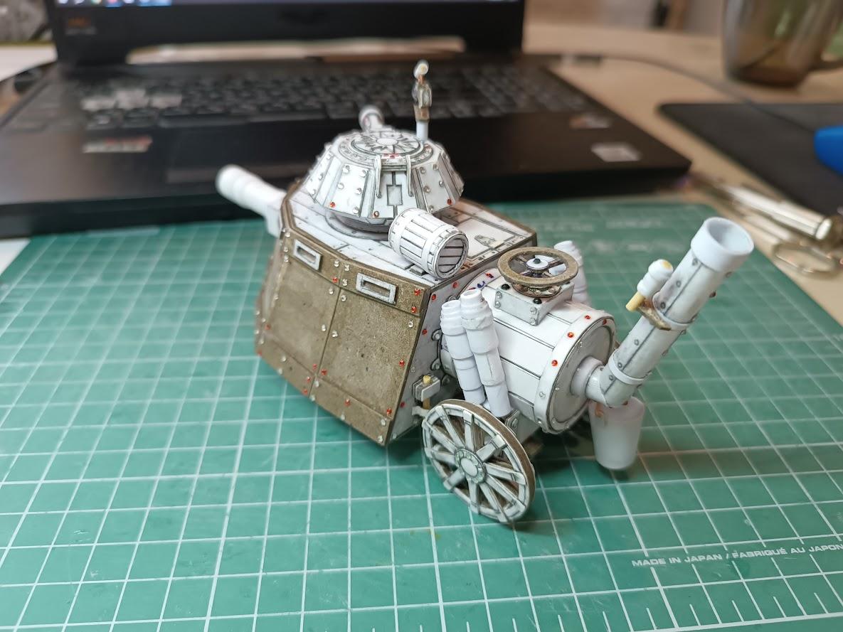 Steam tank papercraft