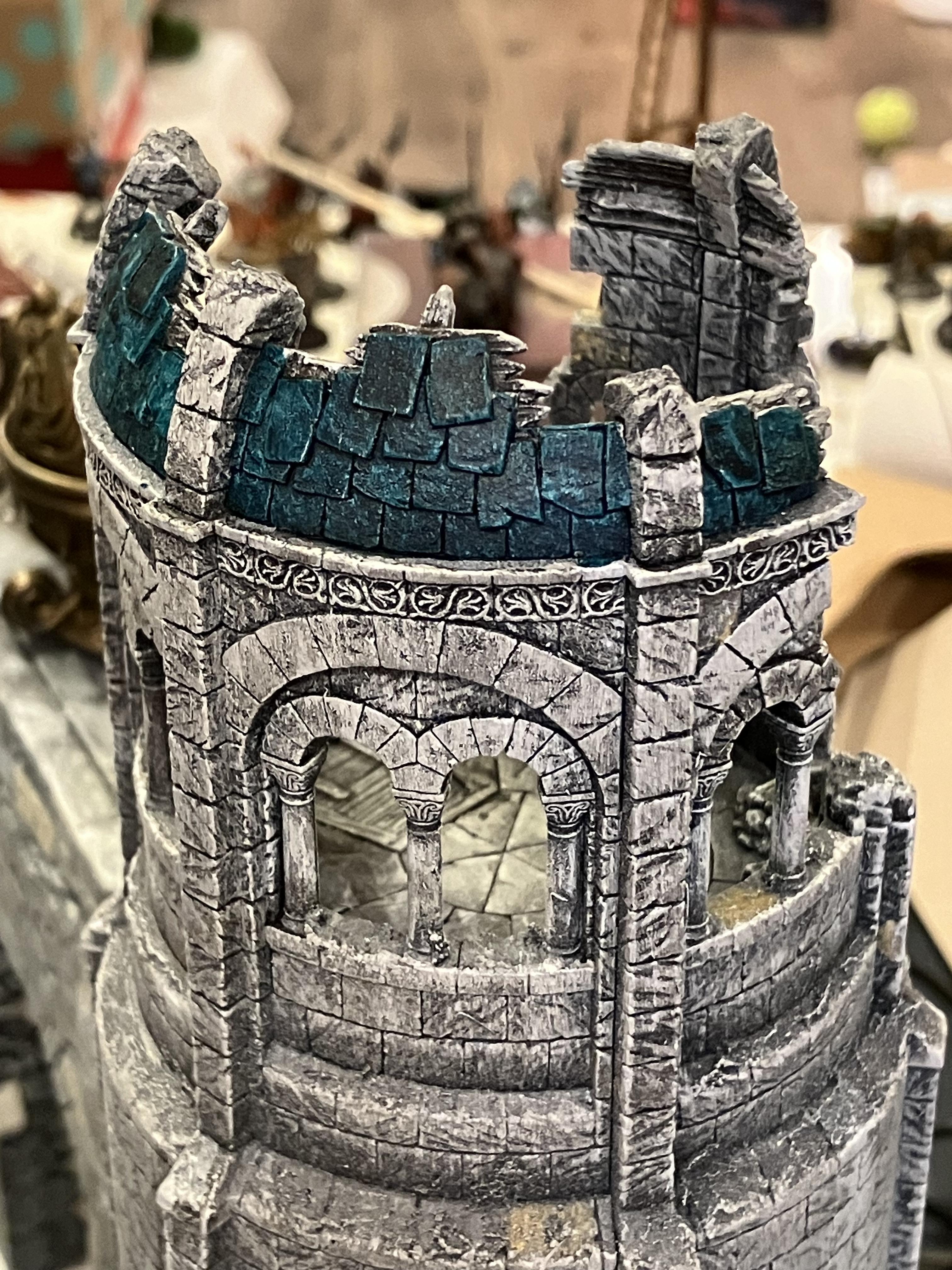 Age Of Sigmar, Buildings, Do-it-yourself, Fantasy Village, Gondor, Lord Of The Rings, Medieval, Oldhammer, Painting, Scratch Build, Terrain, Tower, Victorian, Warhammer Fantasy, Warhammer Fortress, Warhammer The Old World, Work In Progress
