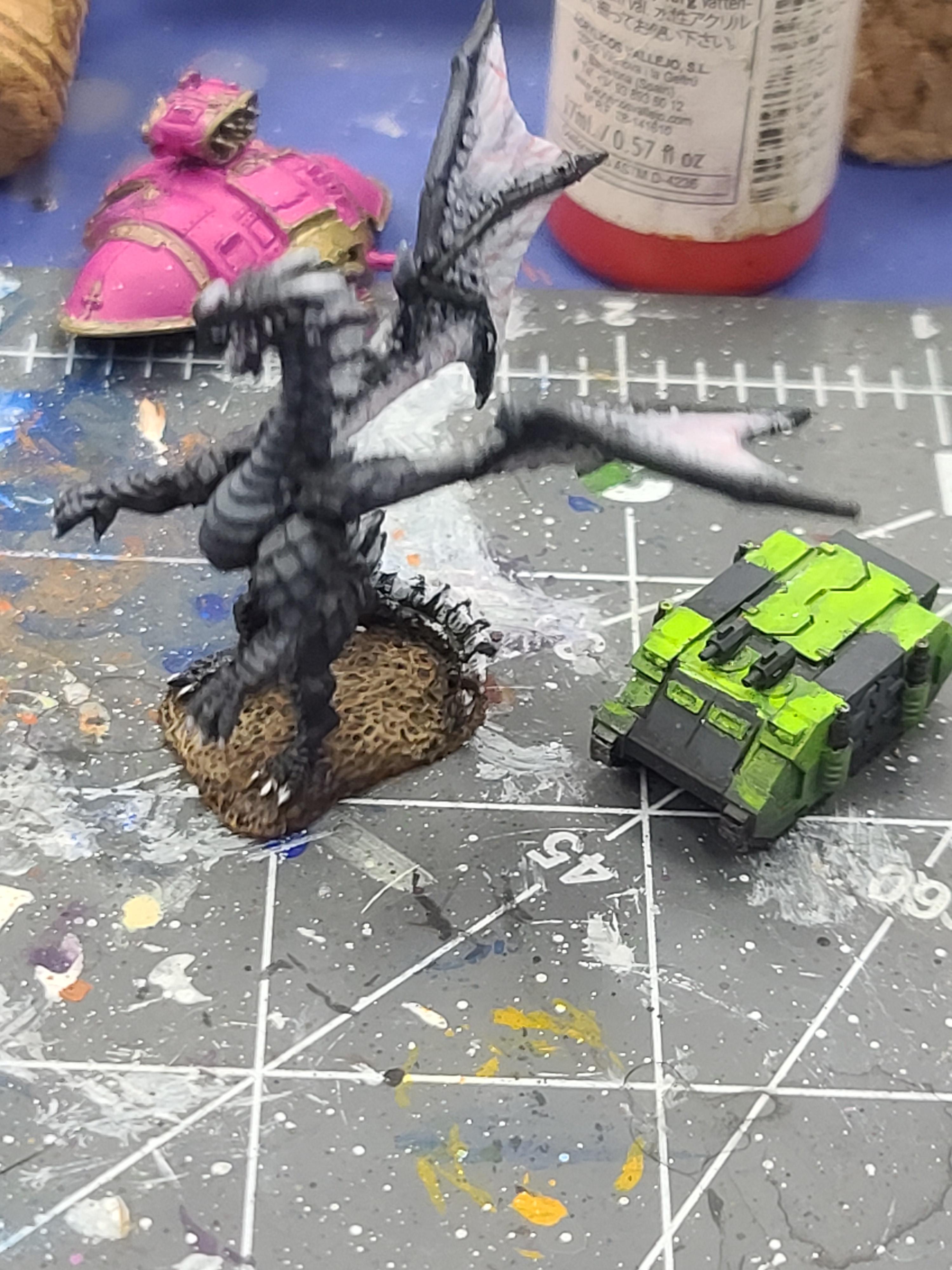 Black Dragon, Dragon, Dungeons And Dragons, Reaper Miniatures
