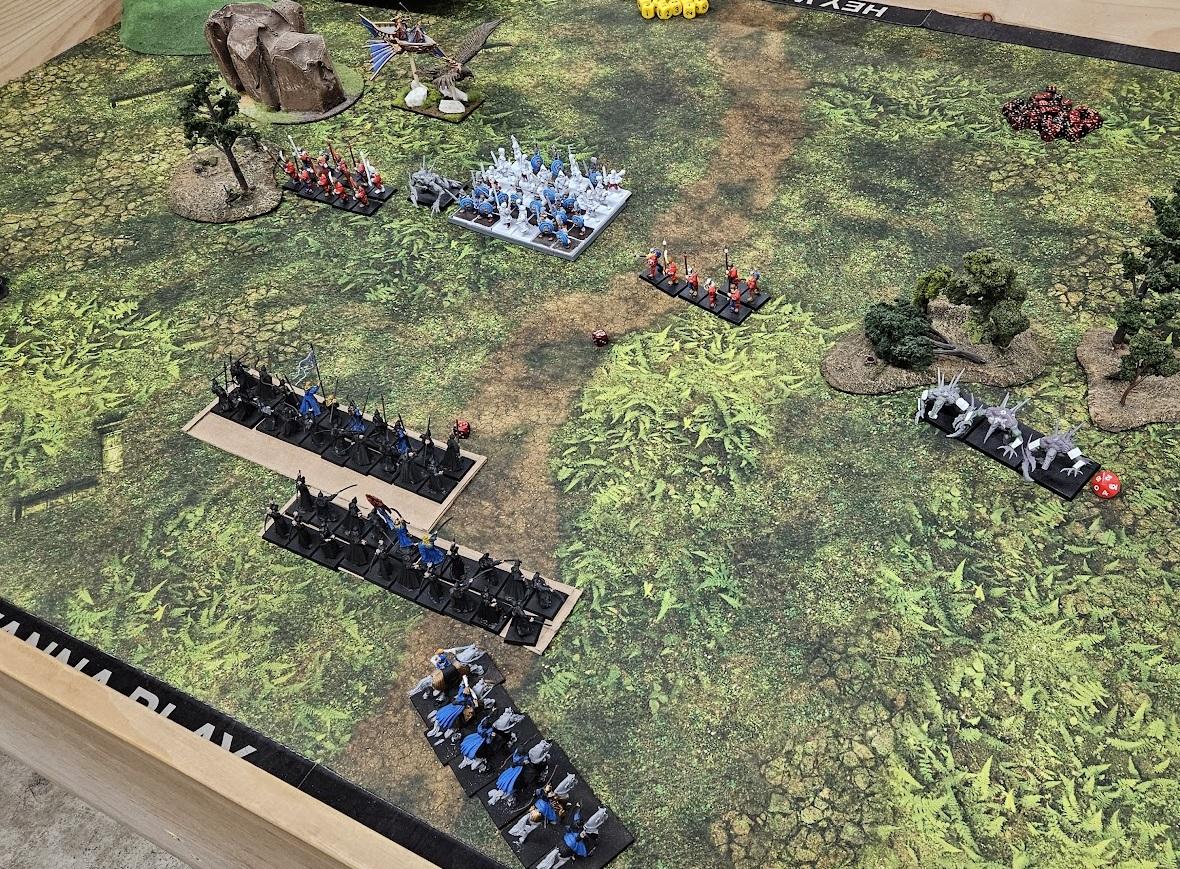 Photo of Elves Turn 2 in the [[Old World - Chaos Incursion]] battle report by CorwynNiTessine.

[[Category:Images]]