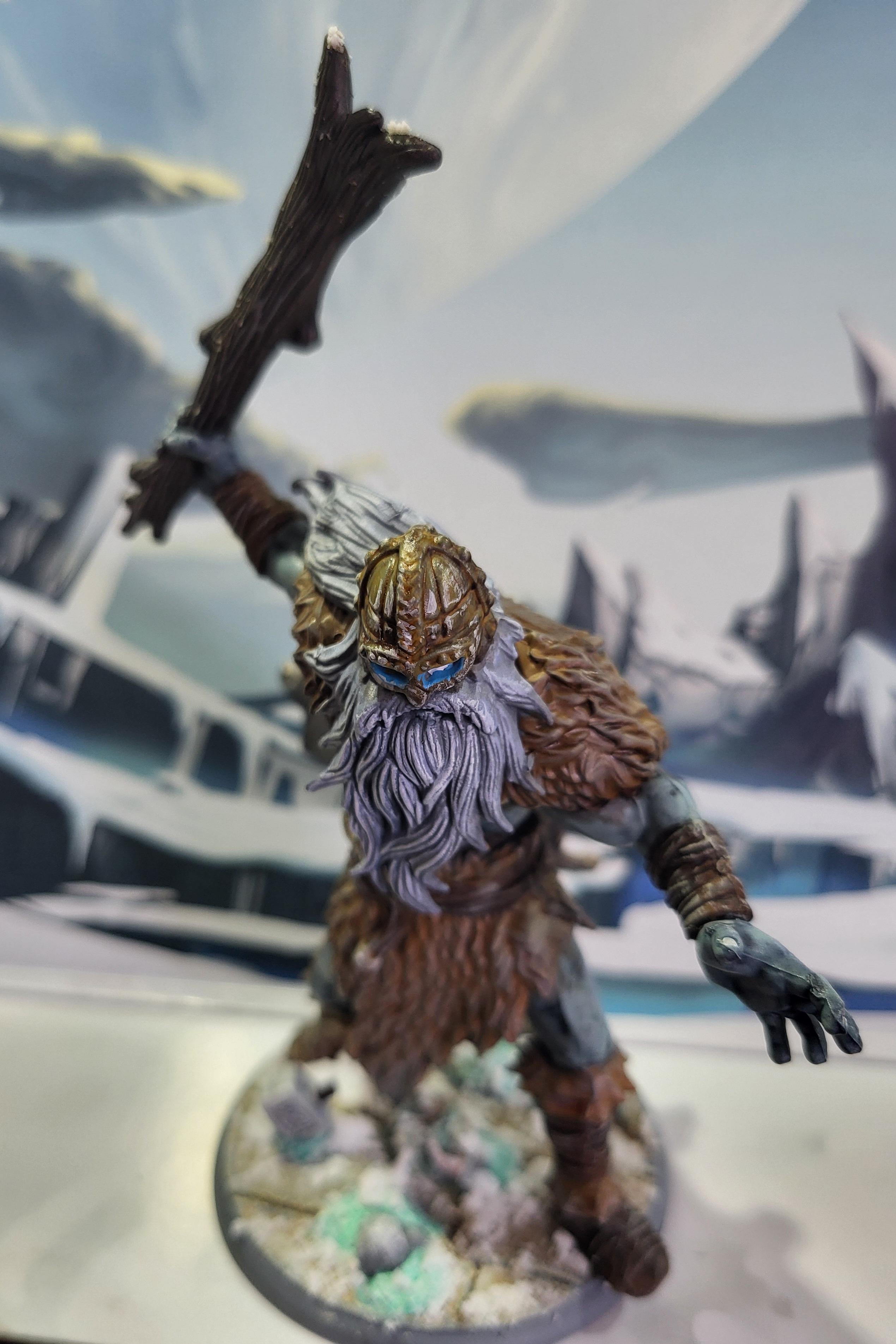 Valhalla, Viking, Frost Giant detail