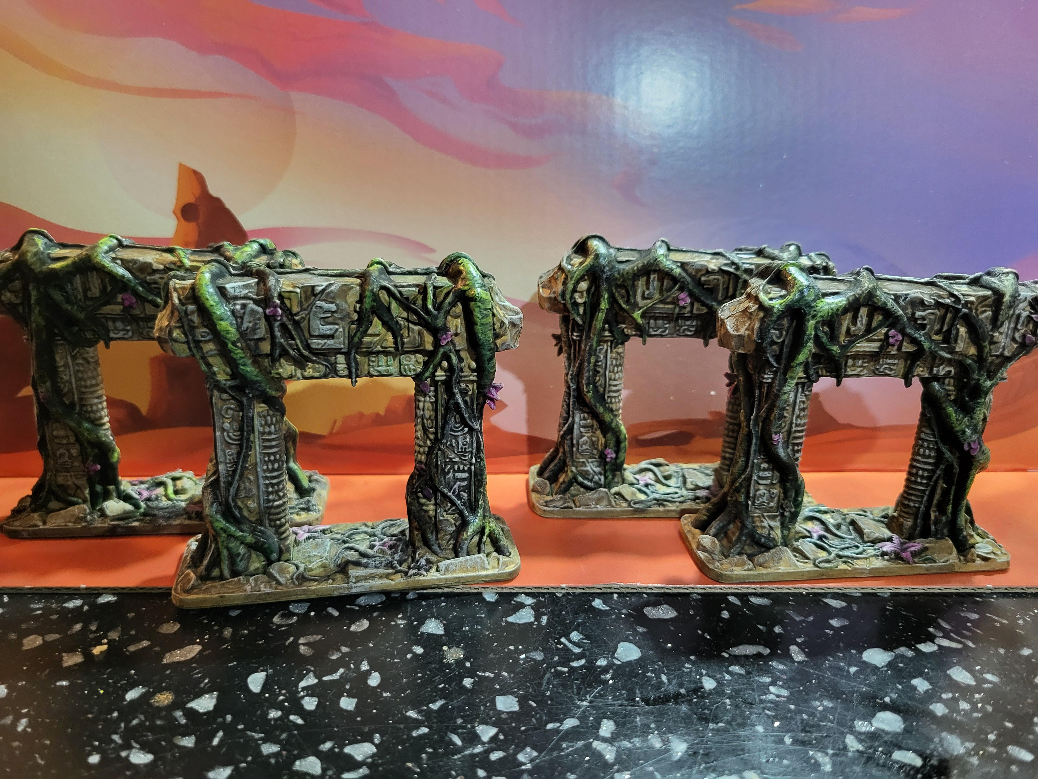 Swamp, Serpent King Temple portals