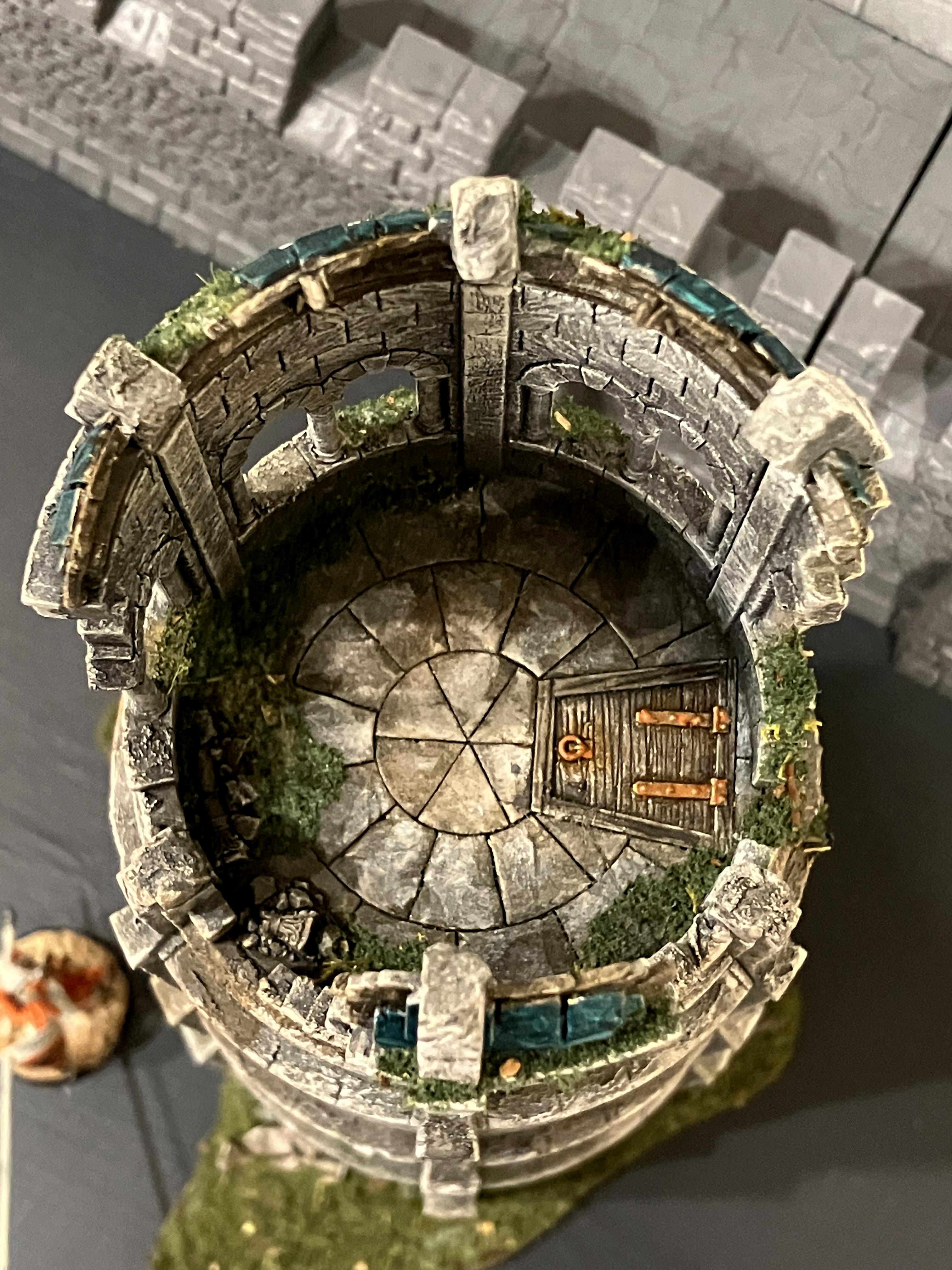 Age Of Sigmar, Buildings, Do-it-yourself, Fantasy Village, Gondor, Medieval, Oldhammer, Painting, Scratch Build, Terrain, Tower, Victorian, Warhammer Fantasy, Warhammer Fortress, Warhammer The Old World