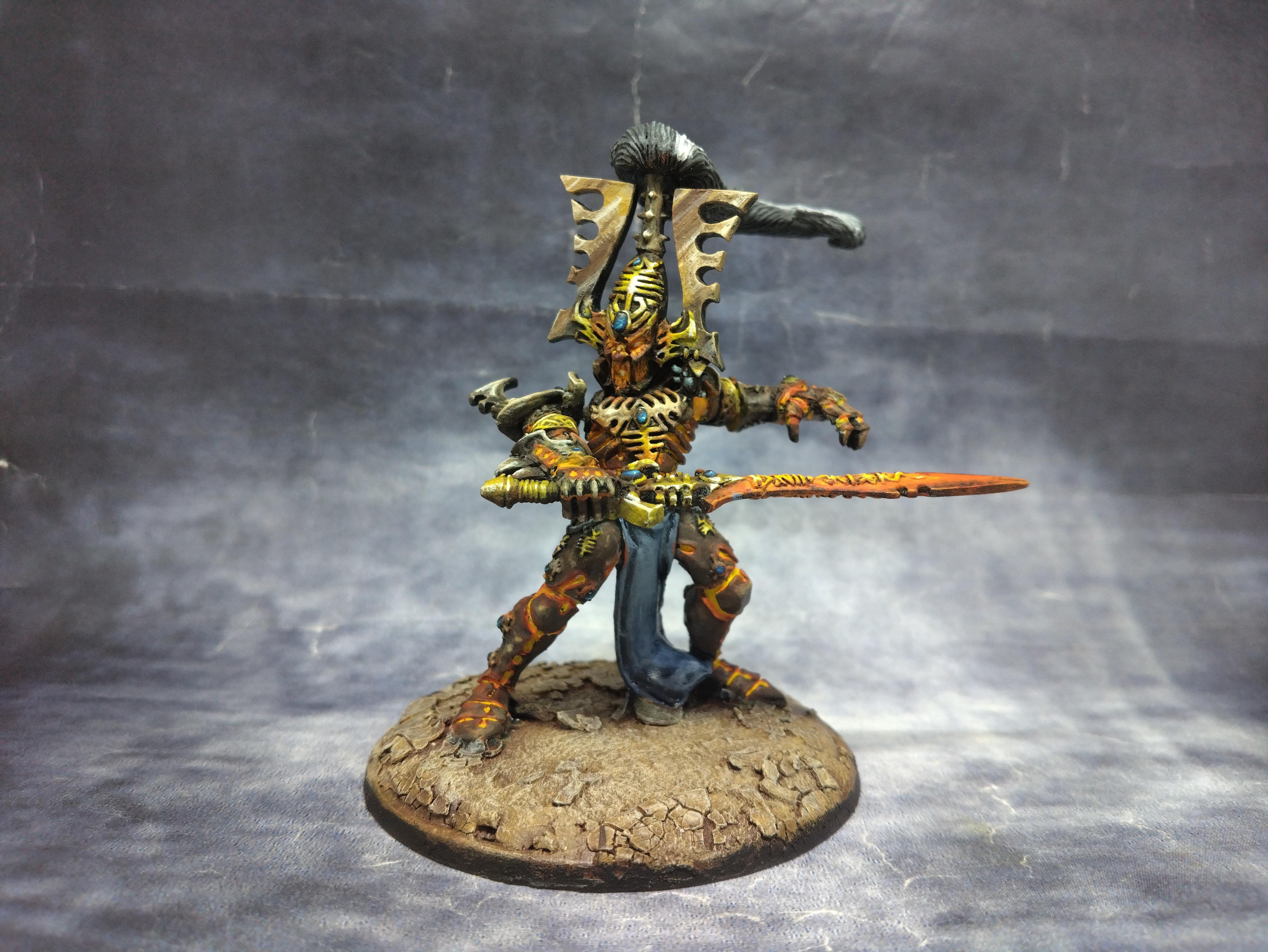 Avatar, Eldar, Glow, June 2024, Lava, Object Source Lighting, Out Of Production, Warhammer 40,000, Work In Progress