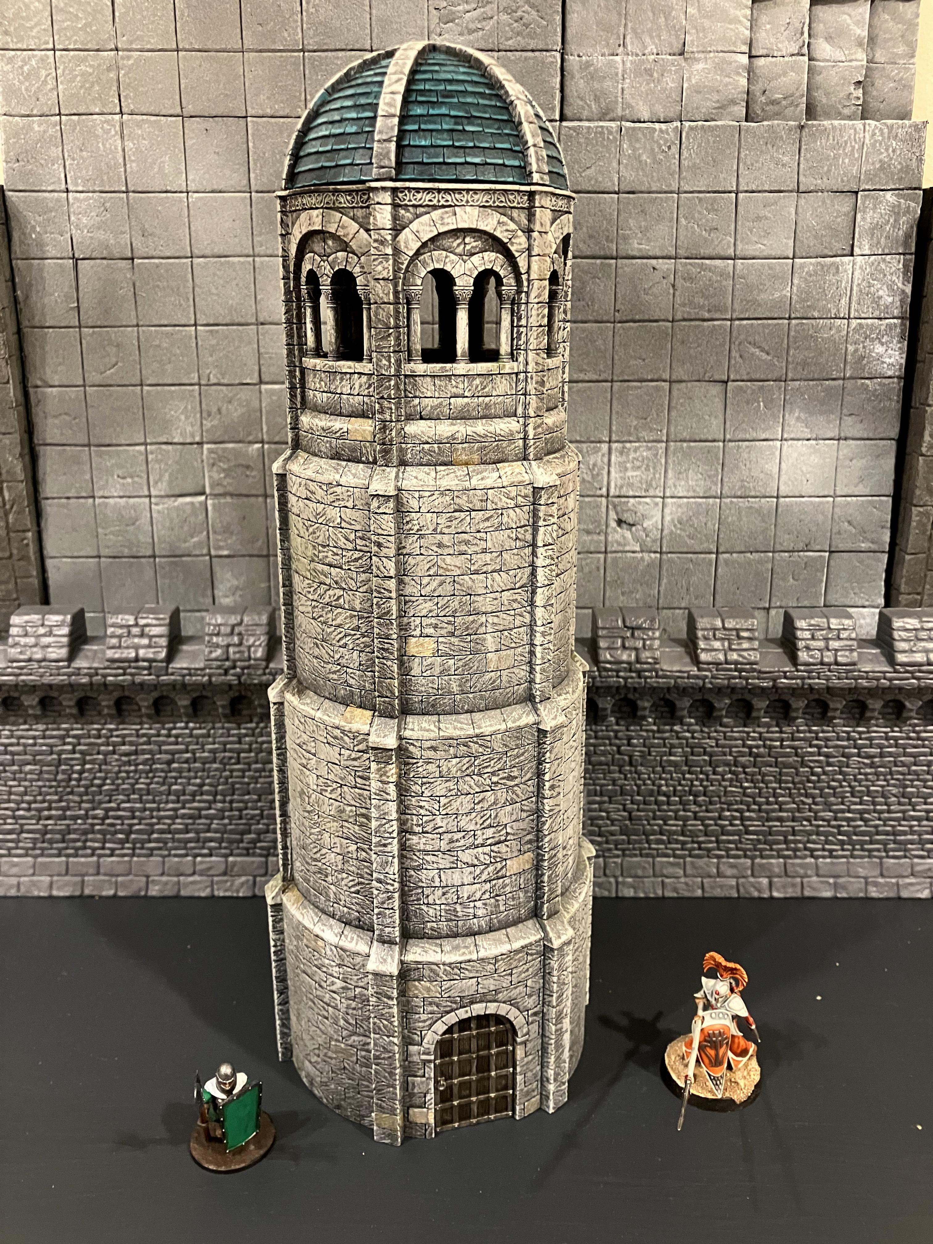 Age Of Sigmar, Buildings, Do-it-yourself, Fantasy Village, Gondor, Medieval, Oldhammer, Painting, Scratch Build, Terrain, Tower, Victorian, Warhammer Fantasy, Warhammer Fortress, Warhammer The Old World