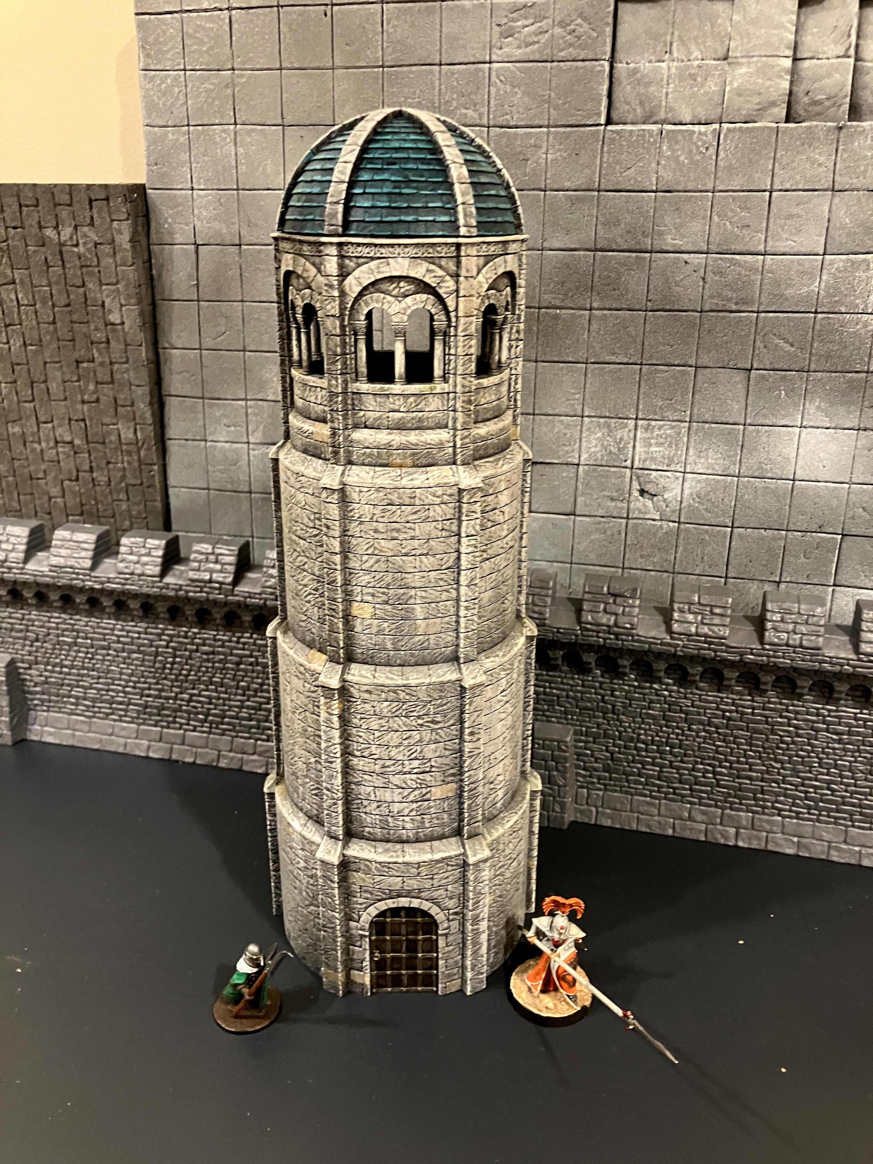 Age Of Sigmar, Buildings, Do-it-yourself, Fantasy Village, Gondor, Medieval, Oldhammer, Painting, Scratch Build, Terrain, Tower, Victorian, Warhammer Fantasy, Warhammer Fortress, Warhammer The Old World