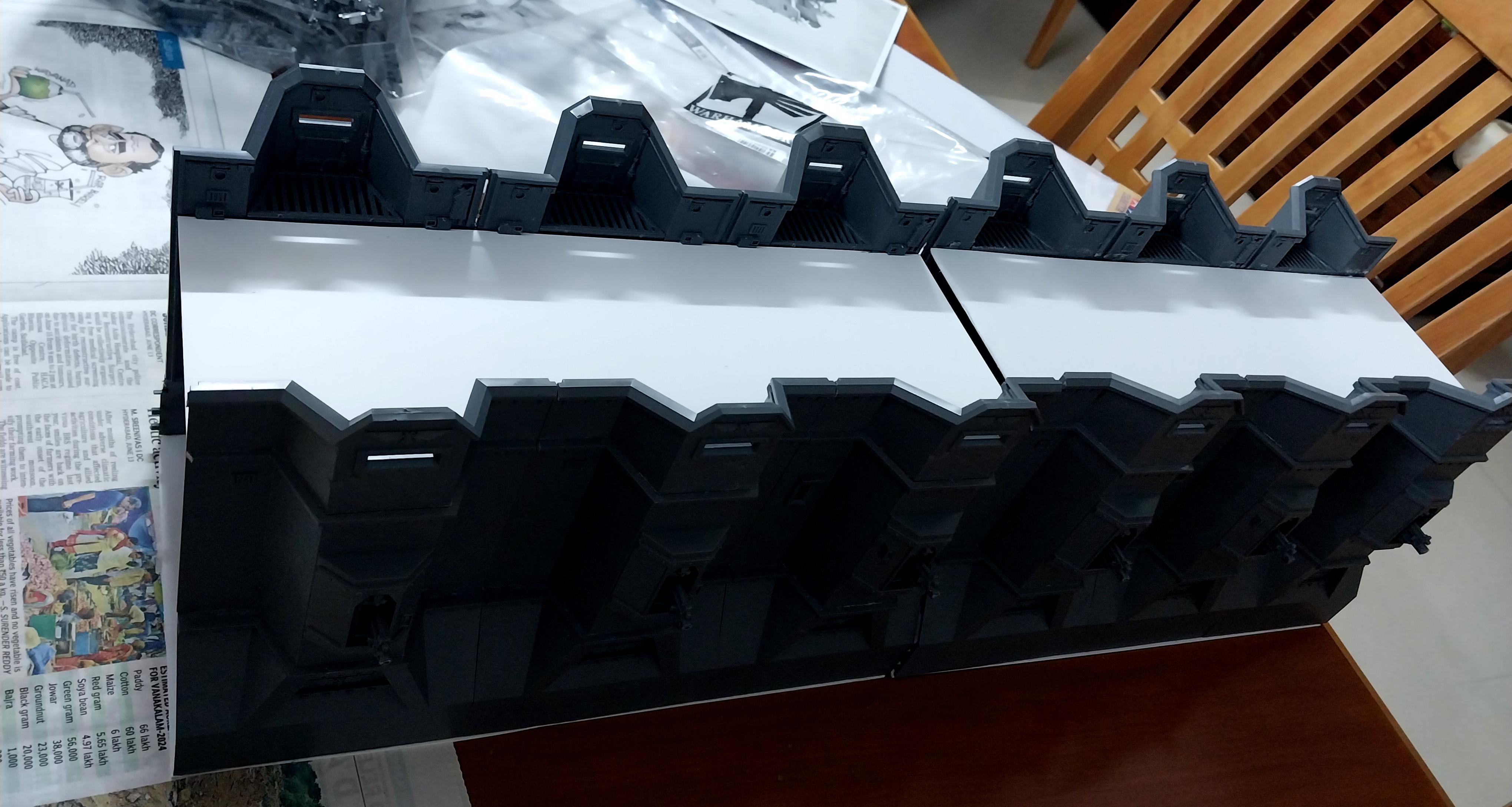 Adeptus Arbites, City Wall, Fortification, Imperial Bastion, Out Of Production, Terrain, Wall