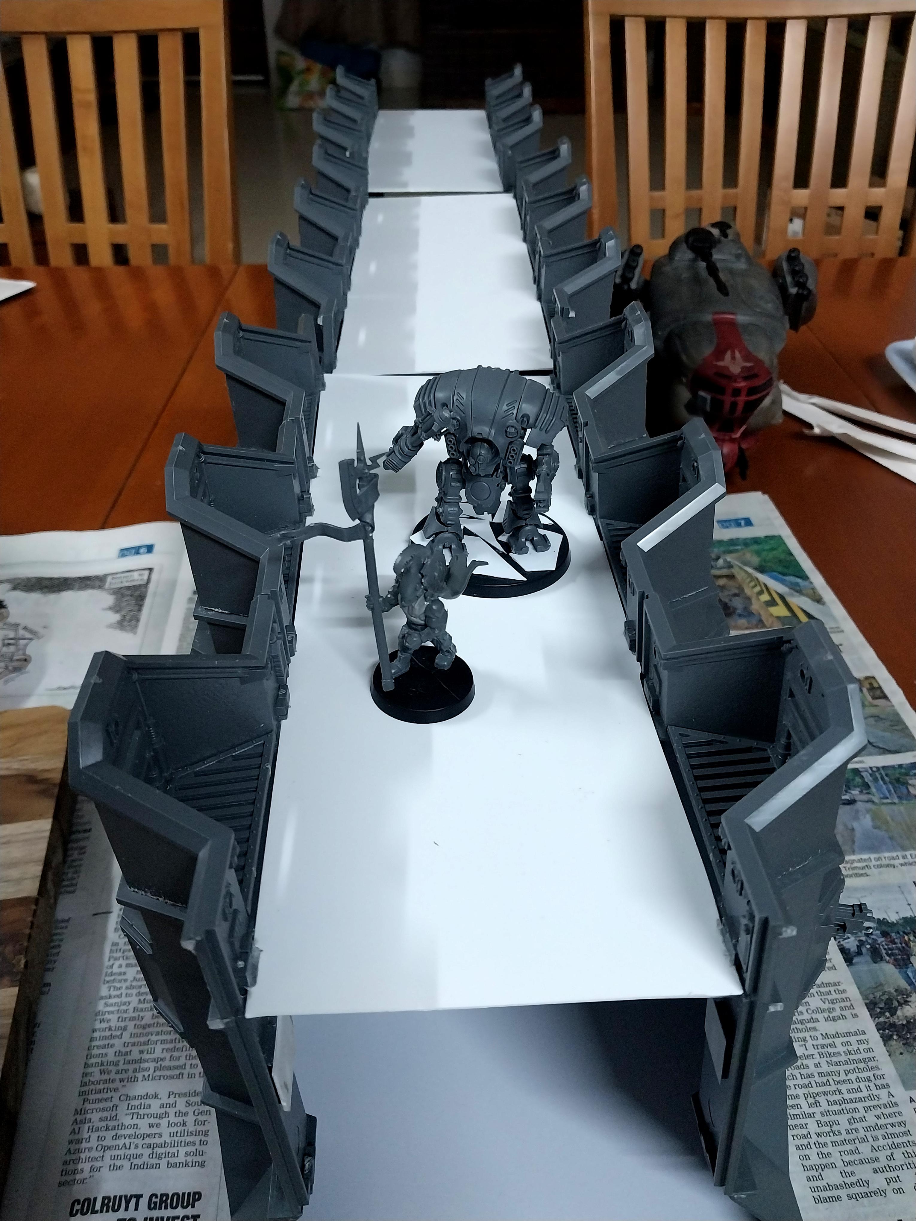 Adeptus Arbites, City Wall, Fortification, Imperial Bastion, Out Of Production, Terrain, Wall