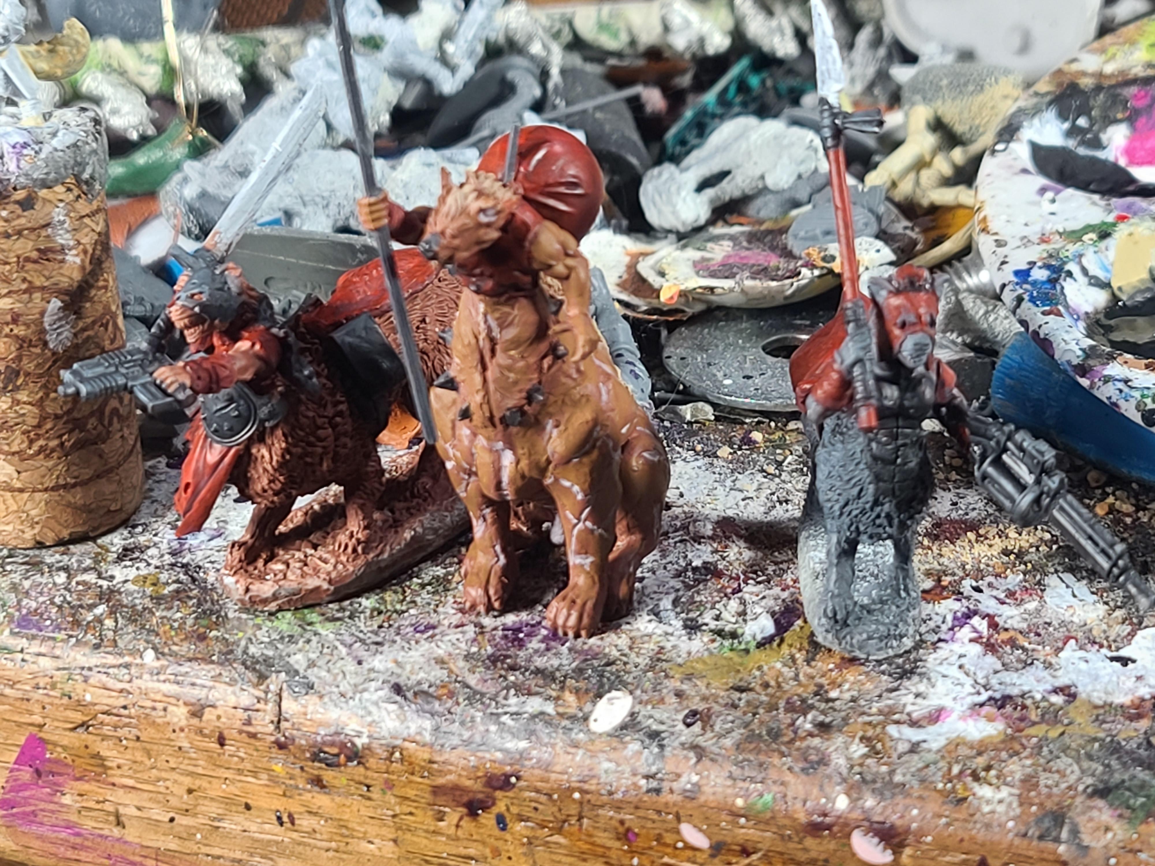 Frostgrave, Gorkamorka, Kitbash, Muties, North Star Military Figures, Reaper Miniatures, Taur