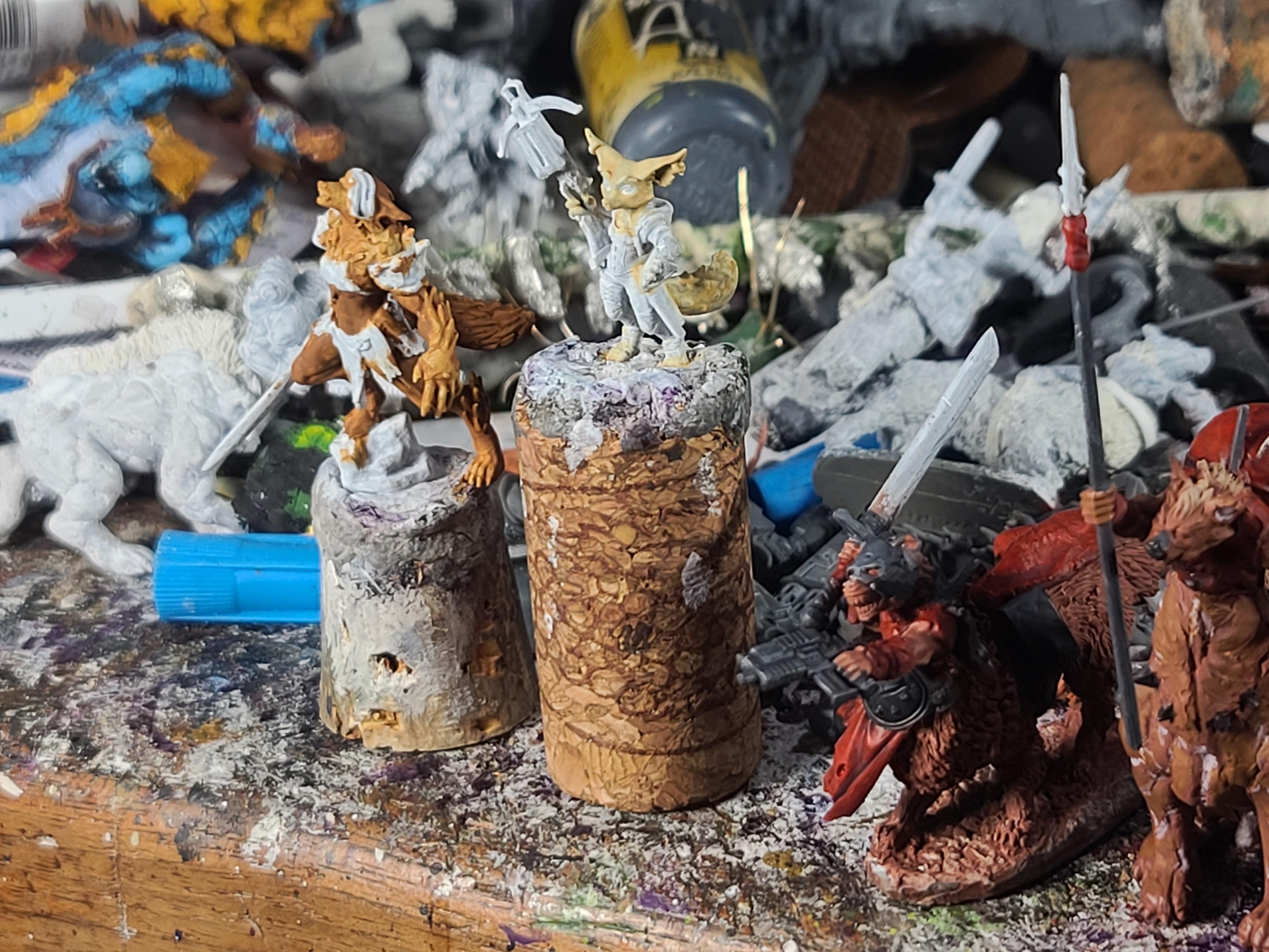 3d Print, Berzerker, Crossbow, Fox, Furry, Spell Forged Miniatures, Velrock Designs