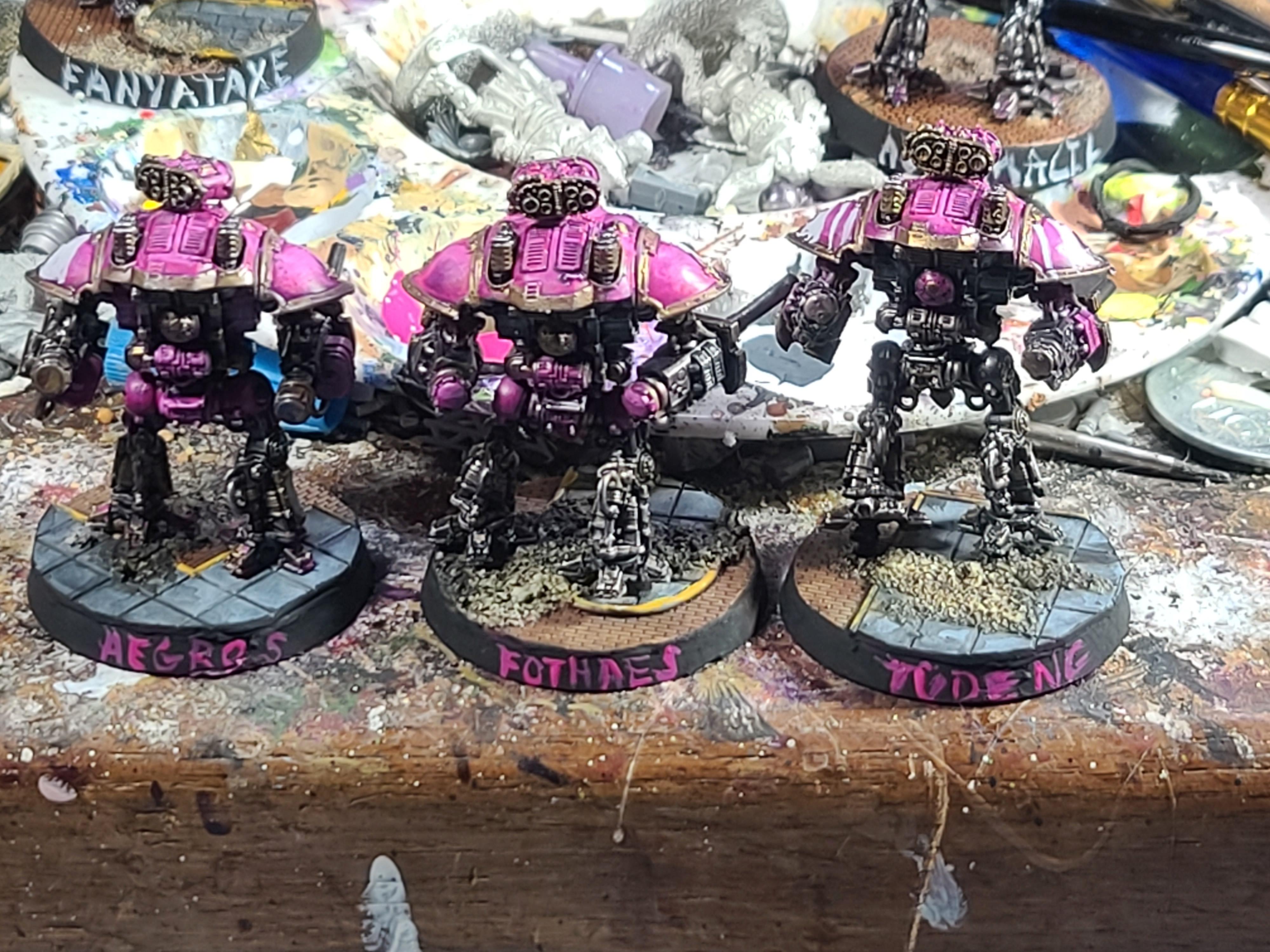 Adeptus Titanicus, Games Workshop, Knights, Questoris