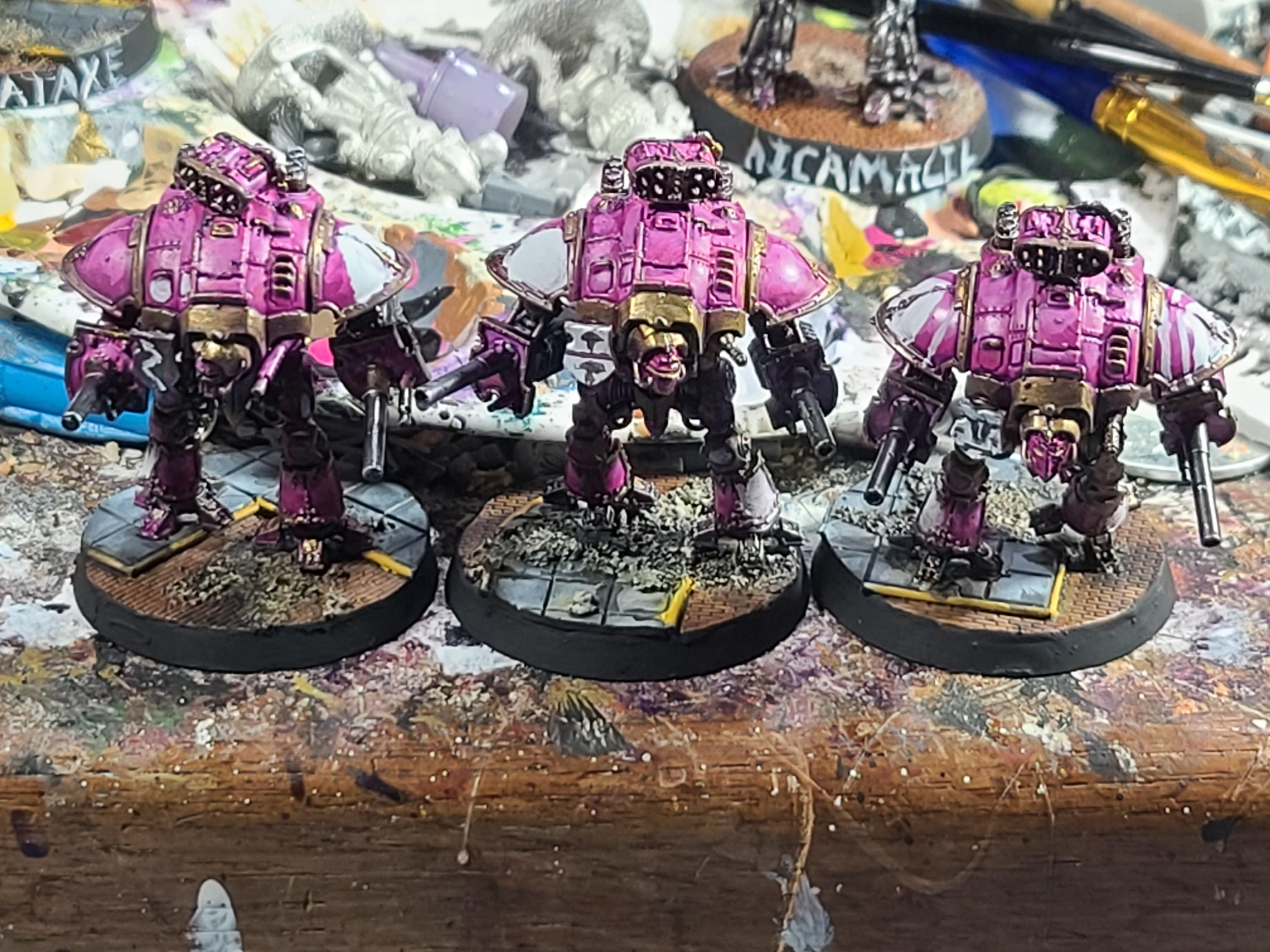 Adeptus Titanicus, Games Workshop, Knights, Questoris