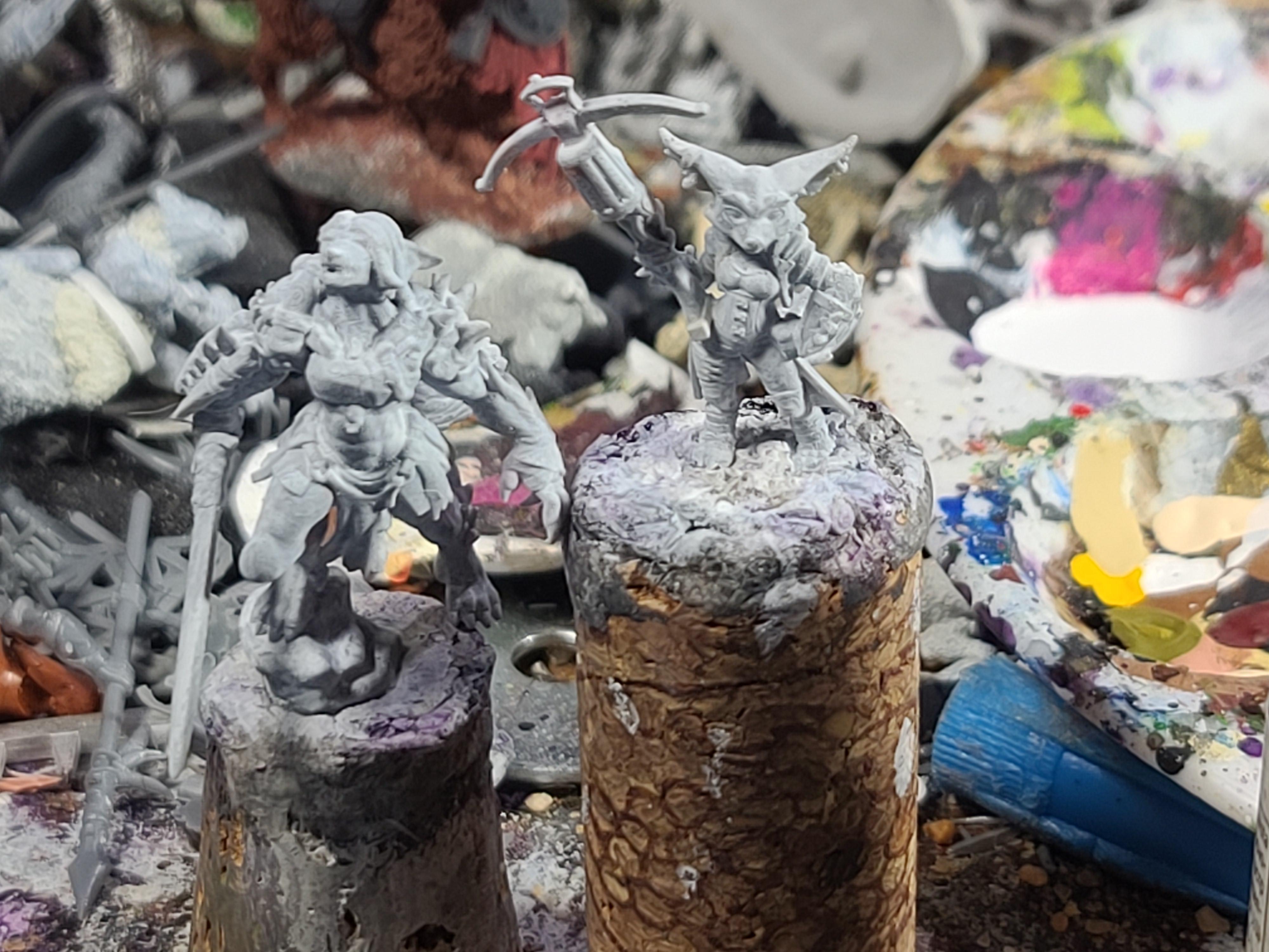 3d Print, Berzerker, Crossbow, Fox, Furry, Spell Forged Miniatures, Velrock Designs