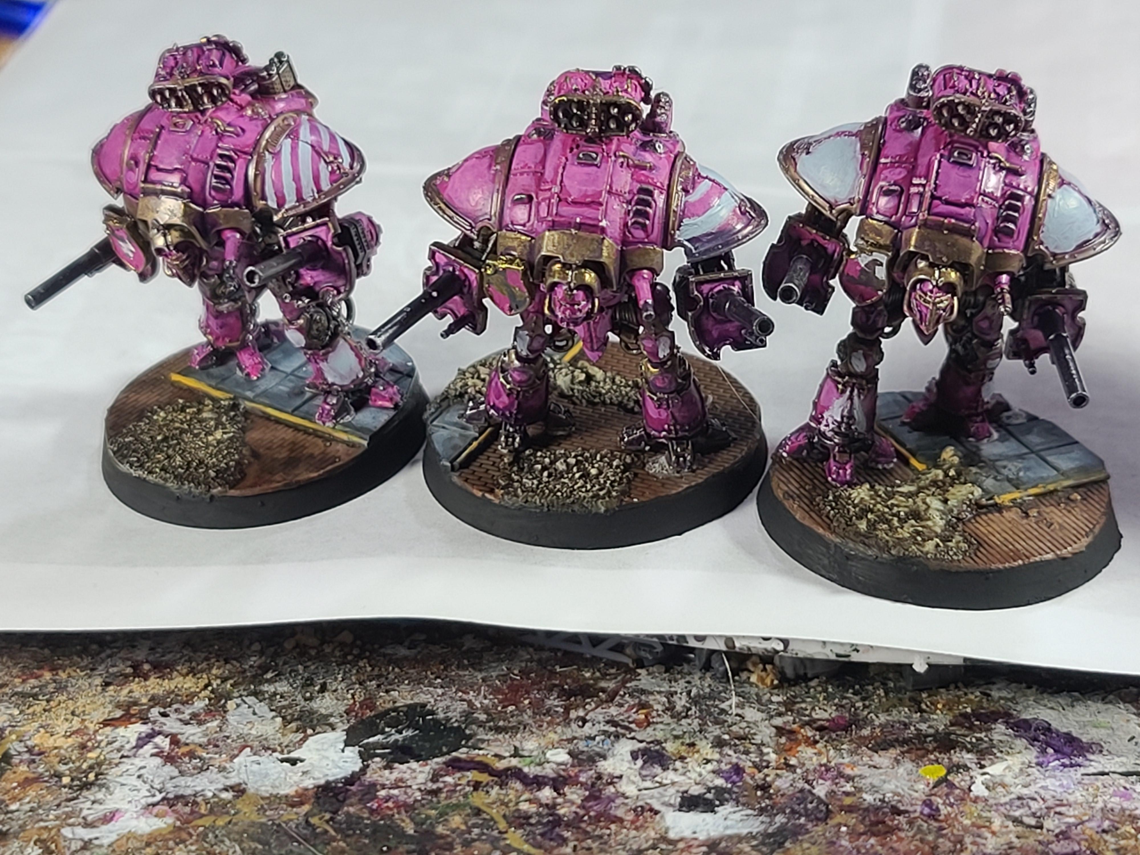 Adeptus Titanicus, Games Workshop, Knights, Questoris