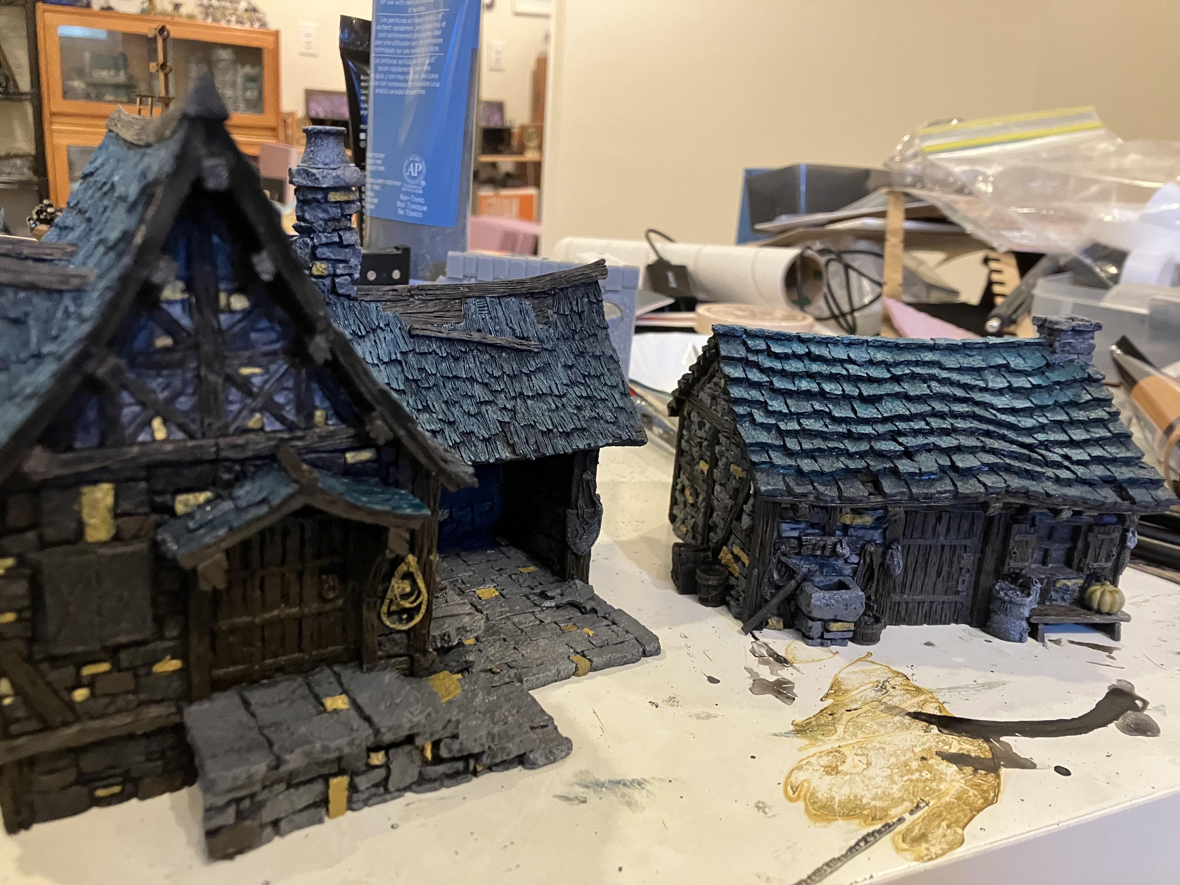 Age Of Sigmar, Details, Kitbash, Medieval, Mordheim, Painting, Scratch Build, Terrain, Village, Warhammer Fantasy