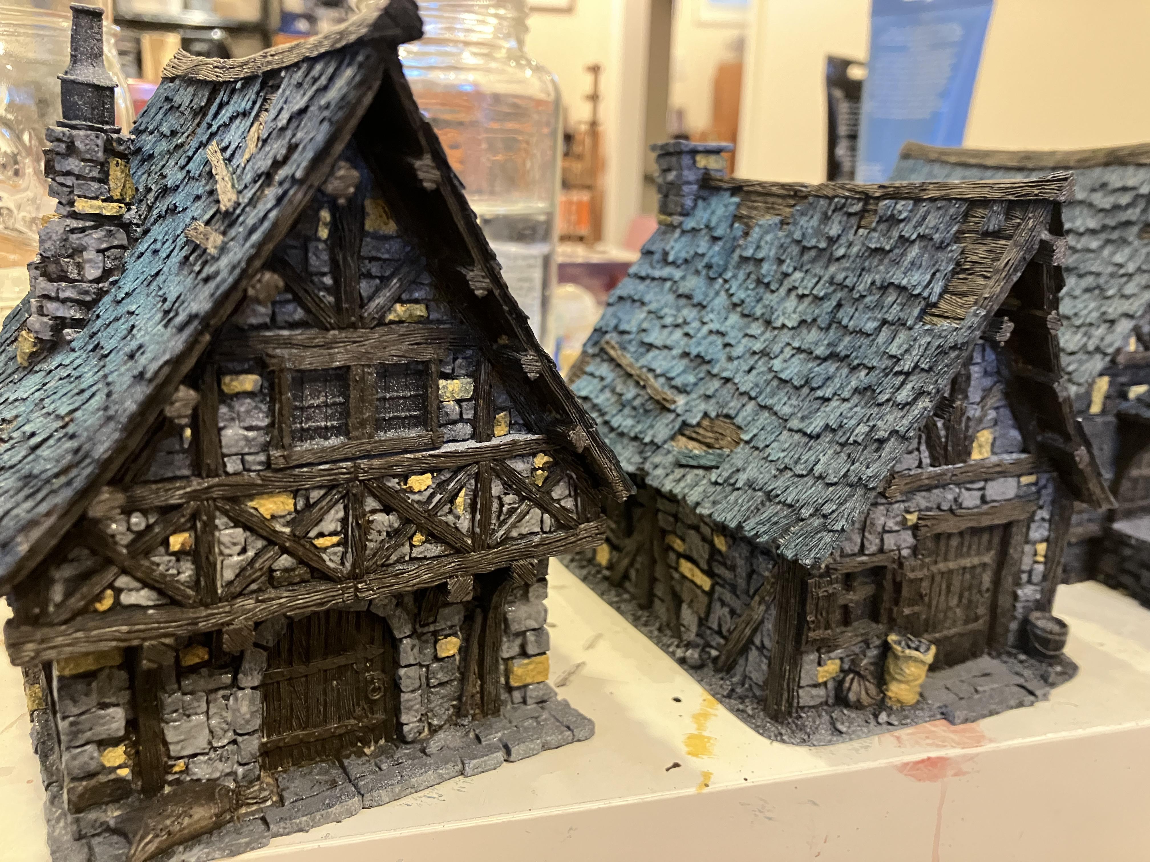 Age Of Sigmar, Details, Kitbash, Medieval, Mordheim, Painting, Scratch Build, Terrain, Village, Warhammer Fantasy