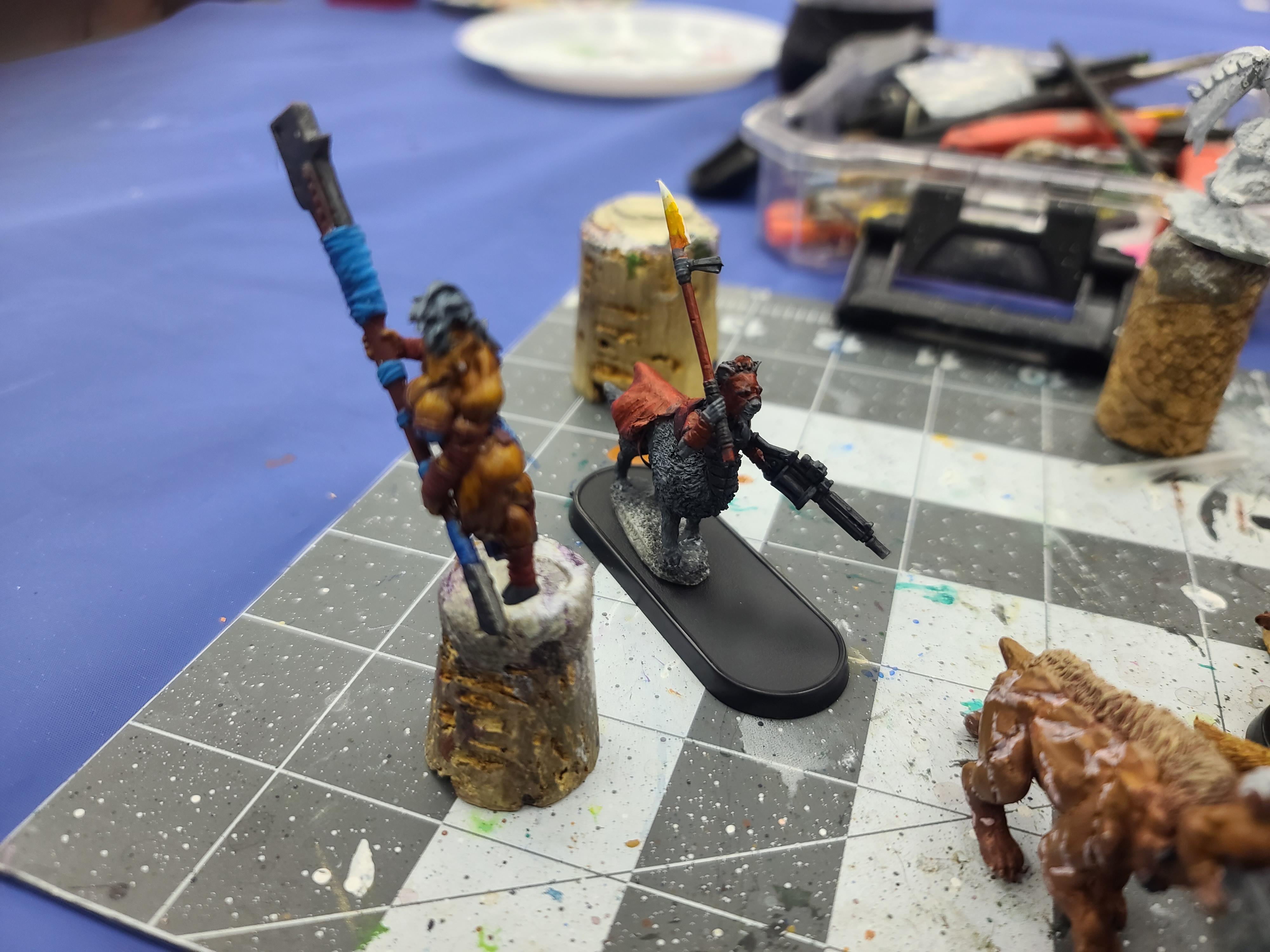 3d Prints, Cheesecake, Conversion, Gorkamorka, Kitbash, Muties, Pig Man, Reaper Miniatures, Taur