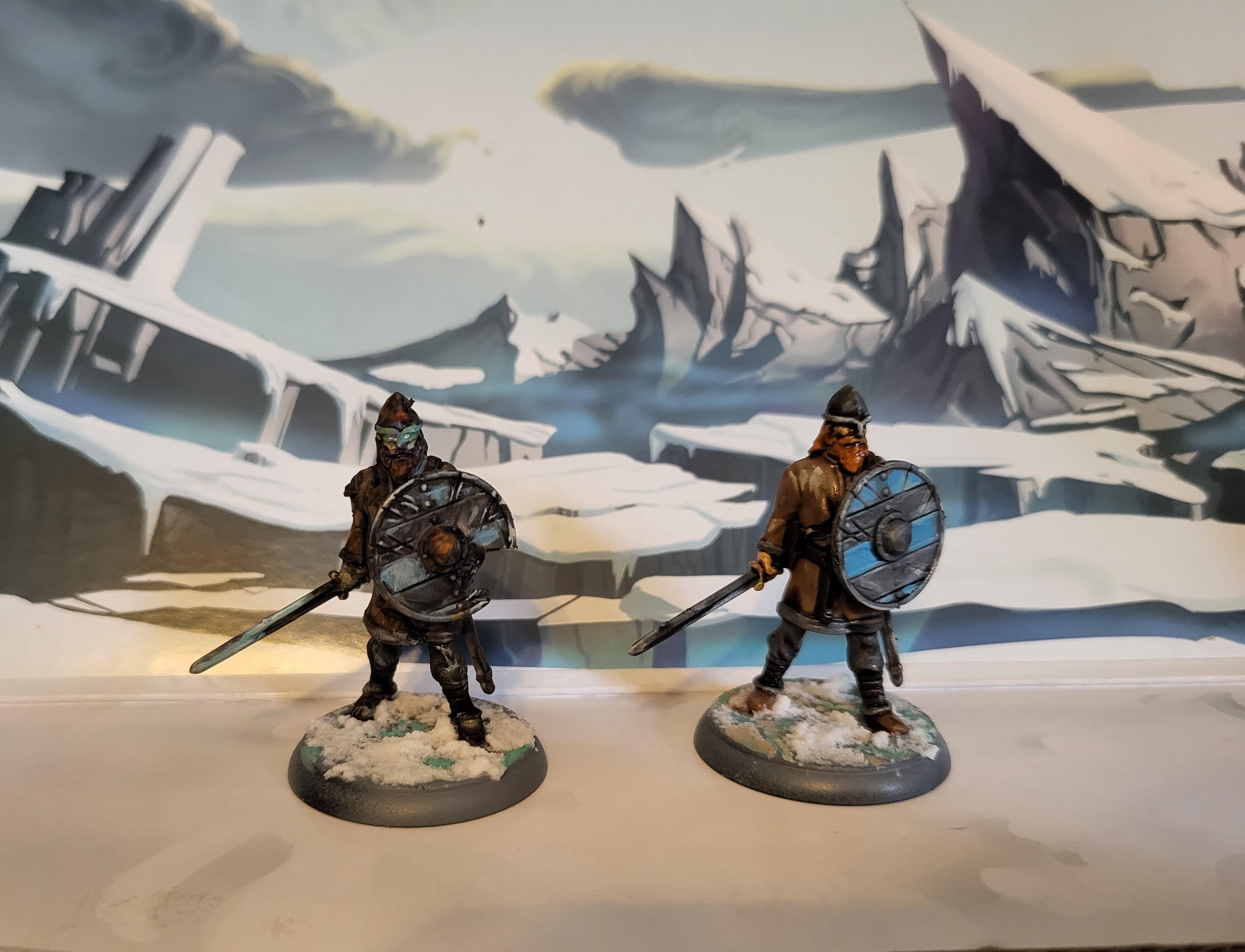 Viking, Draugr and Retainer