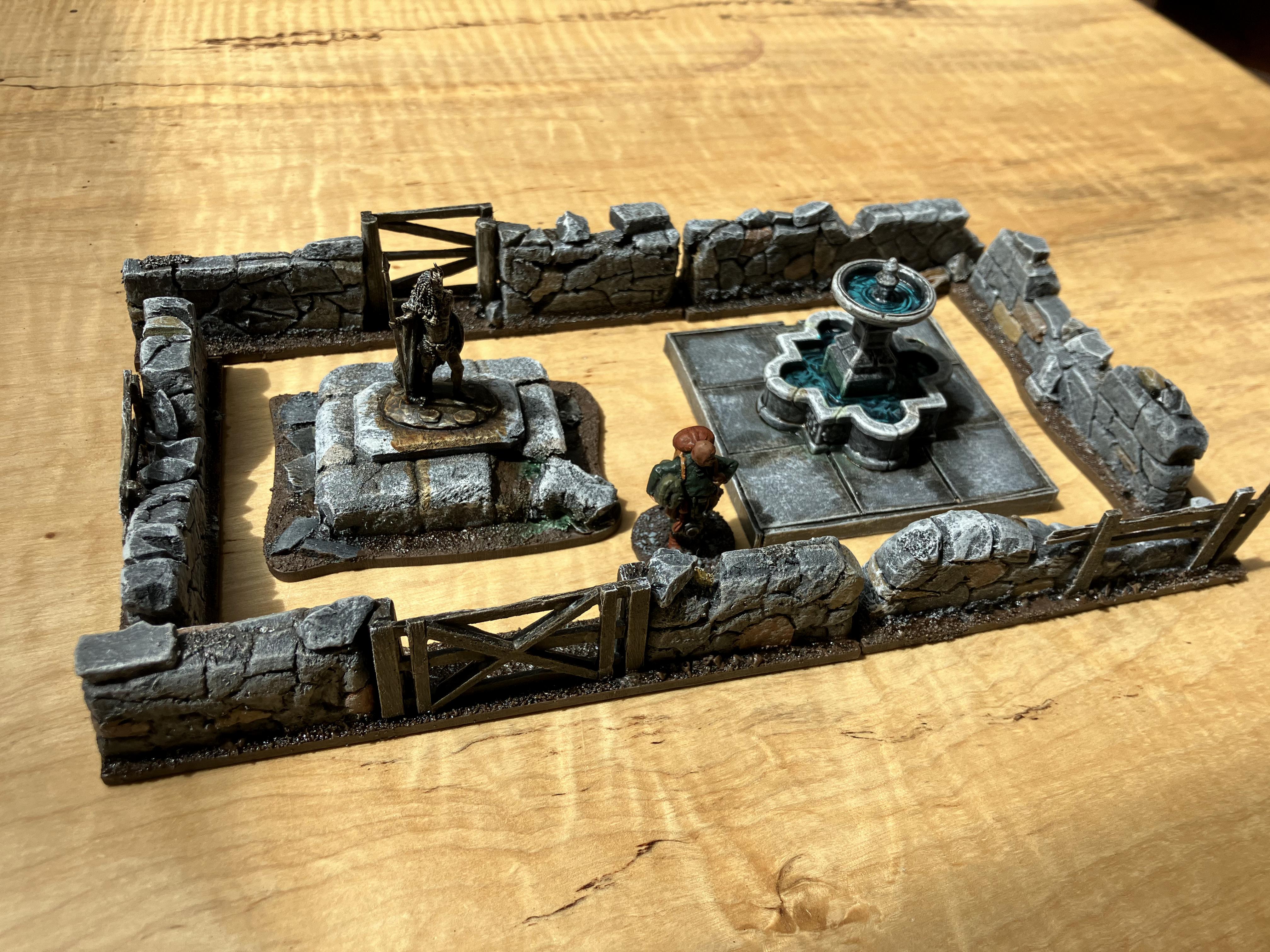 Age Of Sigmar, Buildings, Do-it-yourself, Fantasy Village, Market, Medieval, Oldhammer, Painting, Scratch Build, Terrain, Warhammer Fantasy, Warhammer Fortress, Warhammer The Old World, Work In Progress