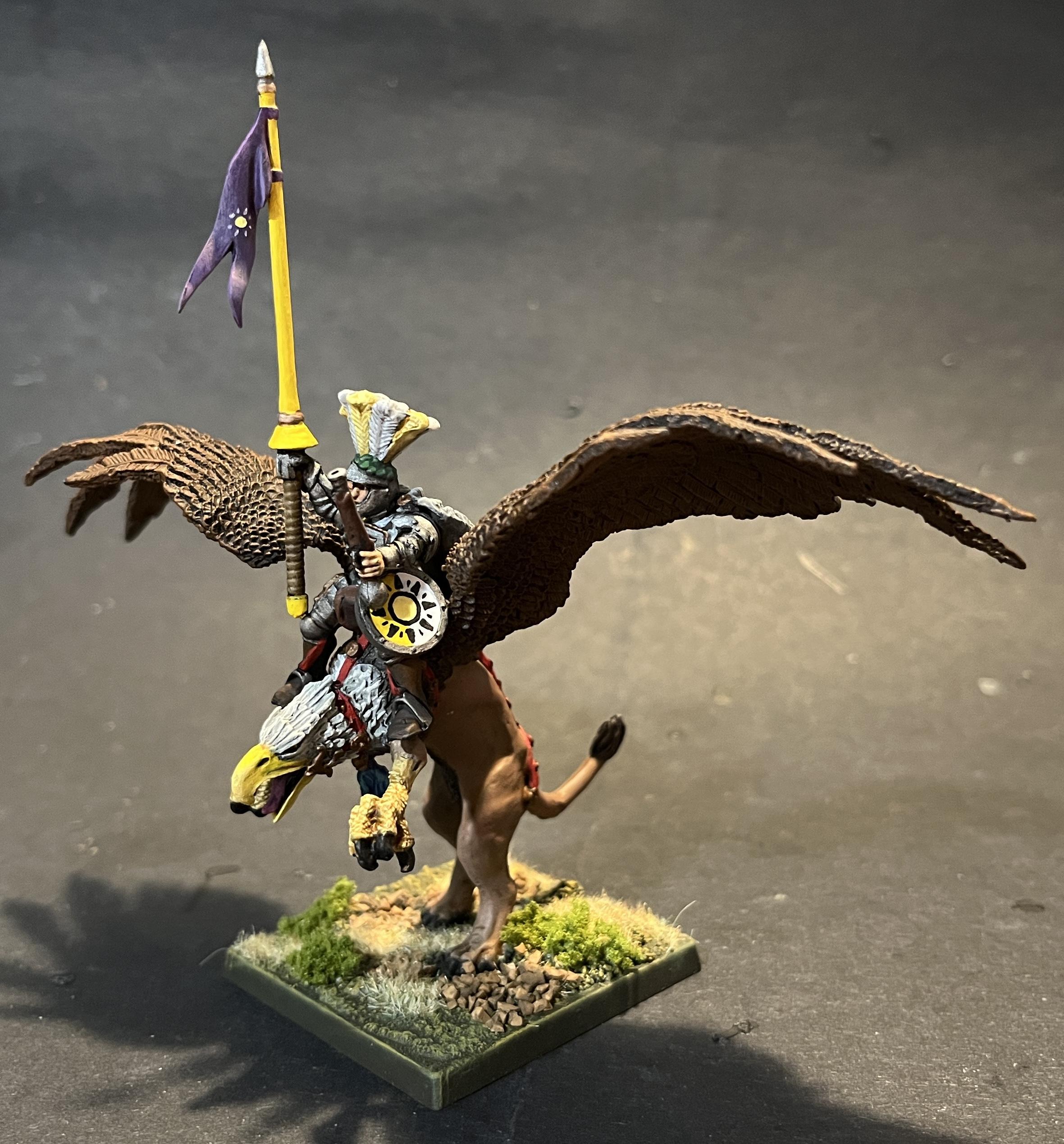 Captain, Empire, General, Griffon, Hero, Old World, Warhammer Fantasy