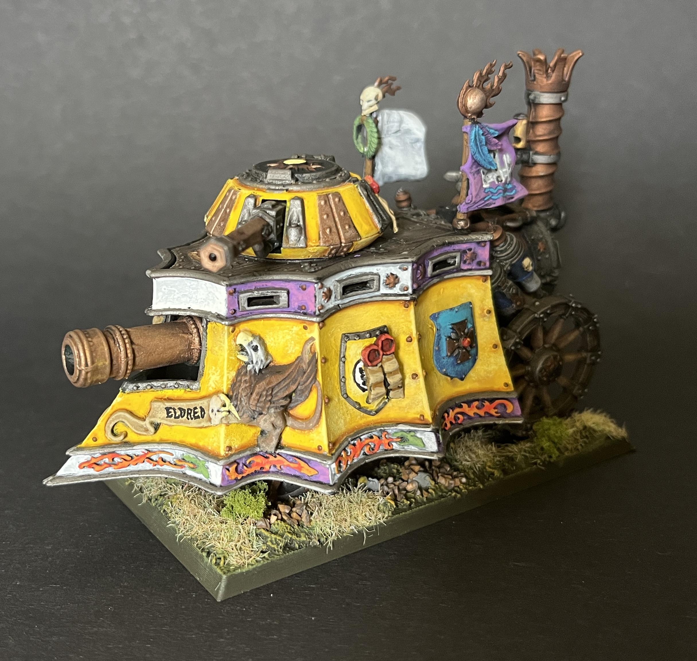 Empire, Old World, Solland, Steam Tank, Warhammer Fantasy