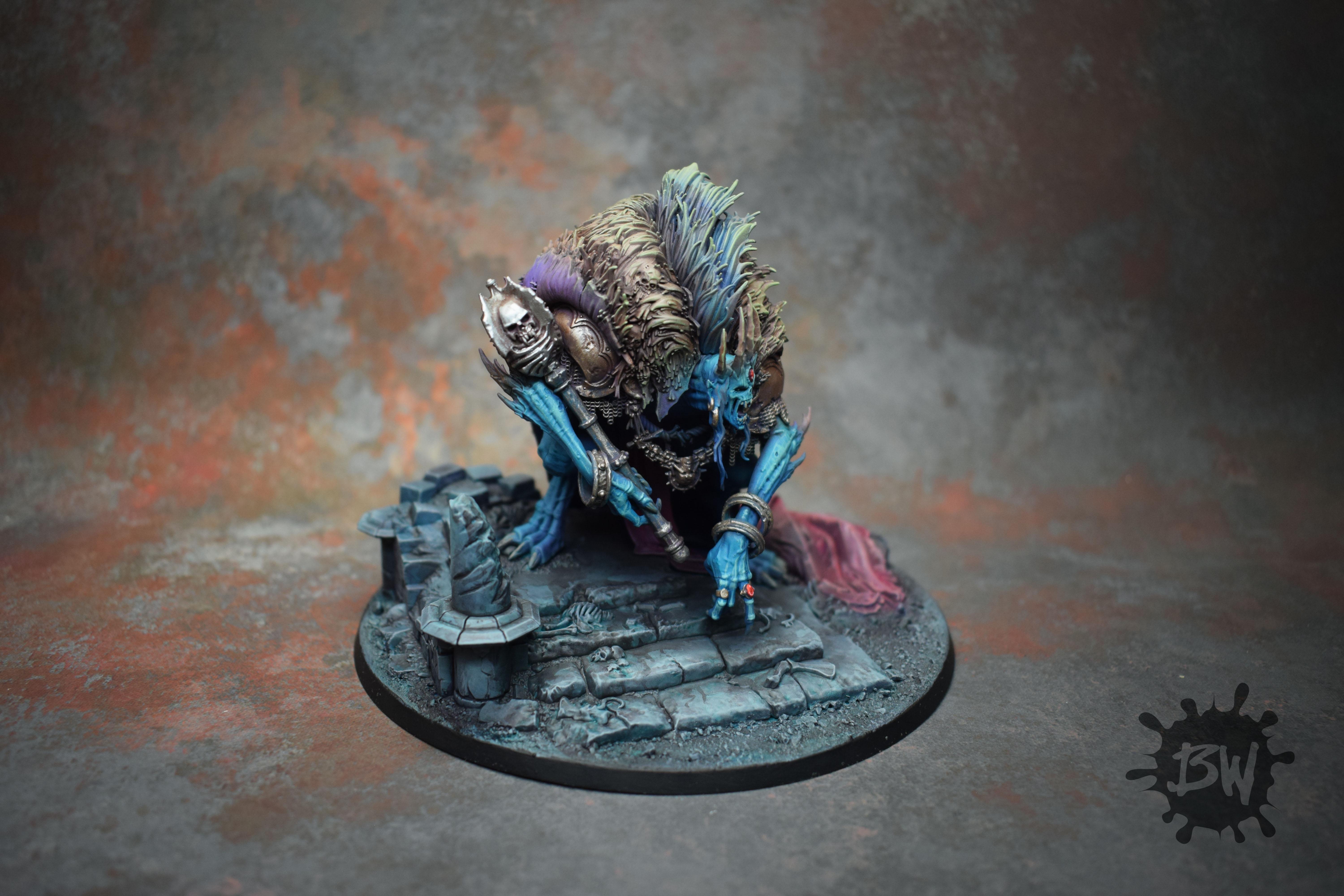Age Of Sigmar, Flesheater Courts, Games Workshop, Ghoul, King, The Old World, Ushoran Mortarch Of Delusion, Warhammer Fantasy
