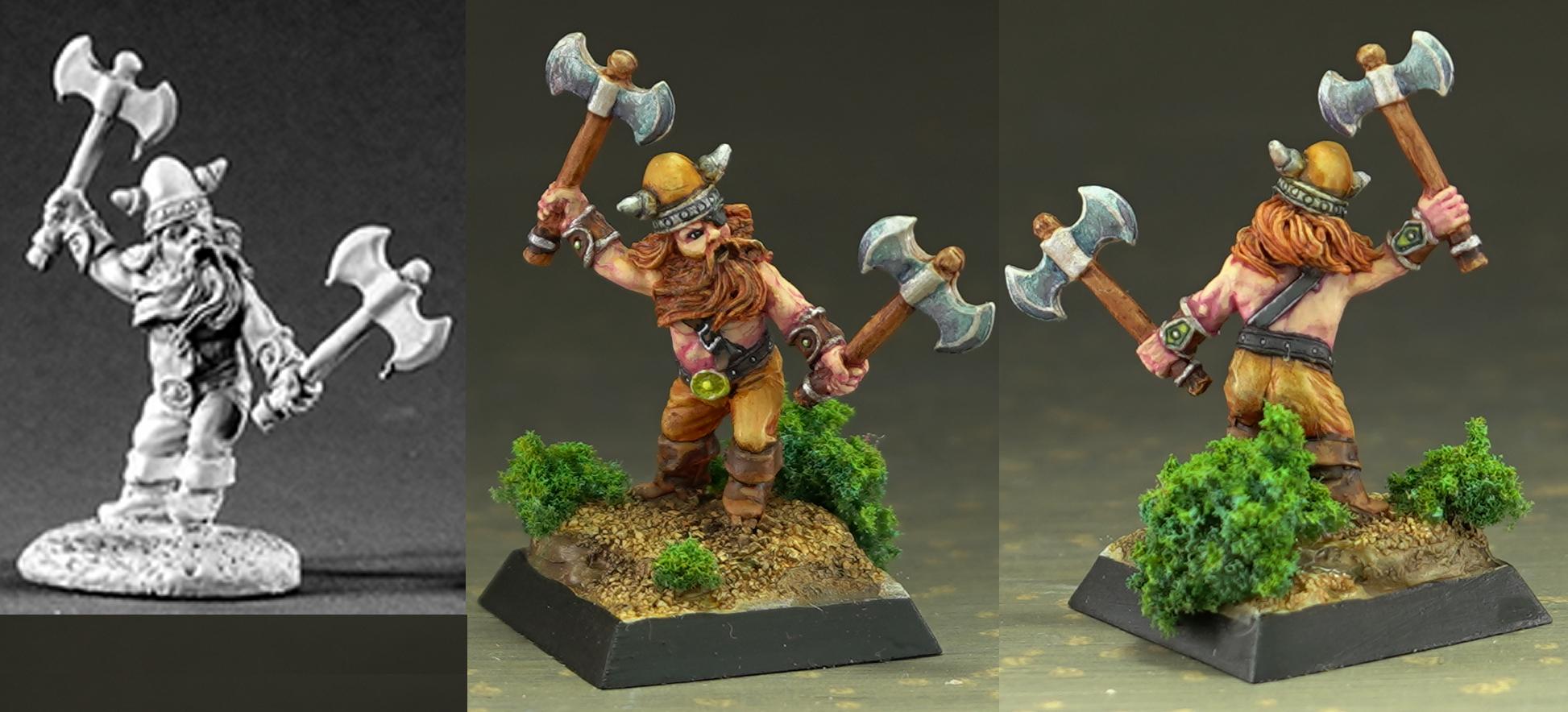 Balan Ironbreaker, Dawi, Dwarves, Reaper, Reaper Bones
