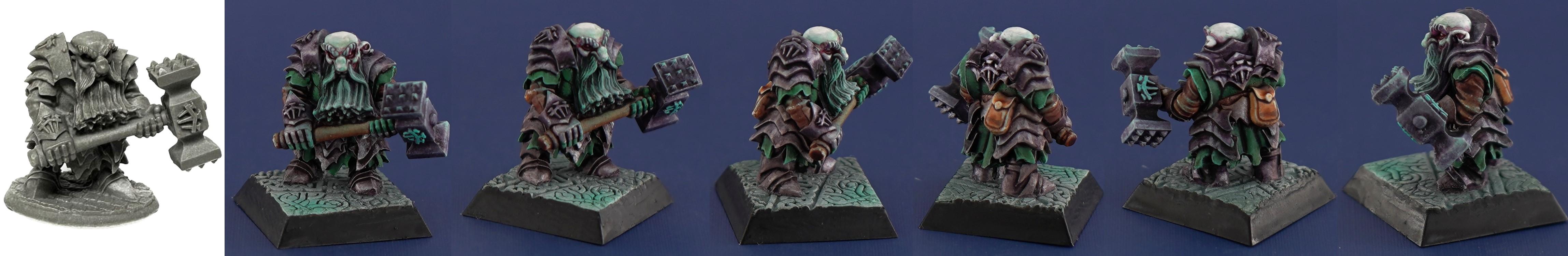Dark, Dark Dwarf, Dawi, Dwarves, Pounder, Reaper, Reaper Bones