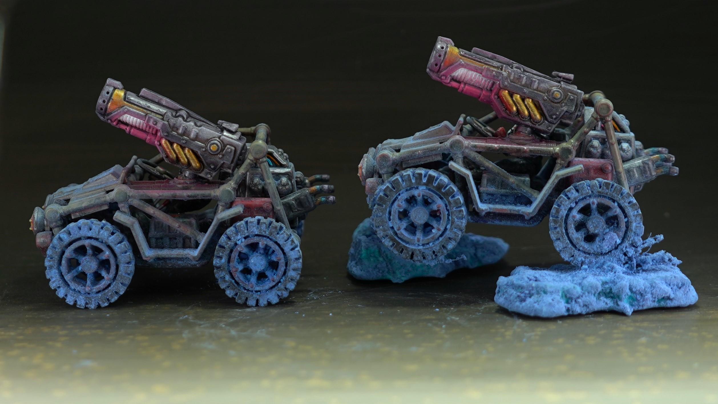 Hunter, Robogear, Tehnolog
