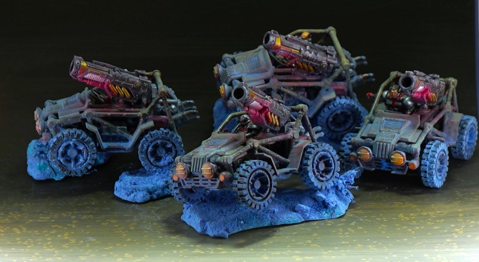 Hunter, Jeep, Robogear, Tehnolog