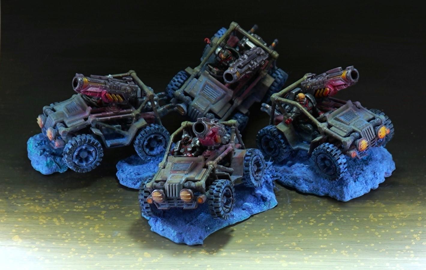 Hunter, Jeep, Robogear, Tehnolog