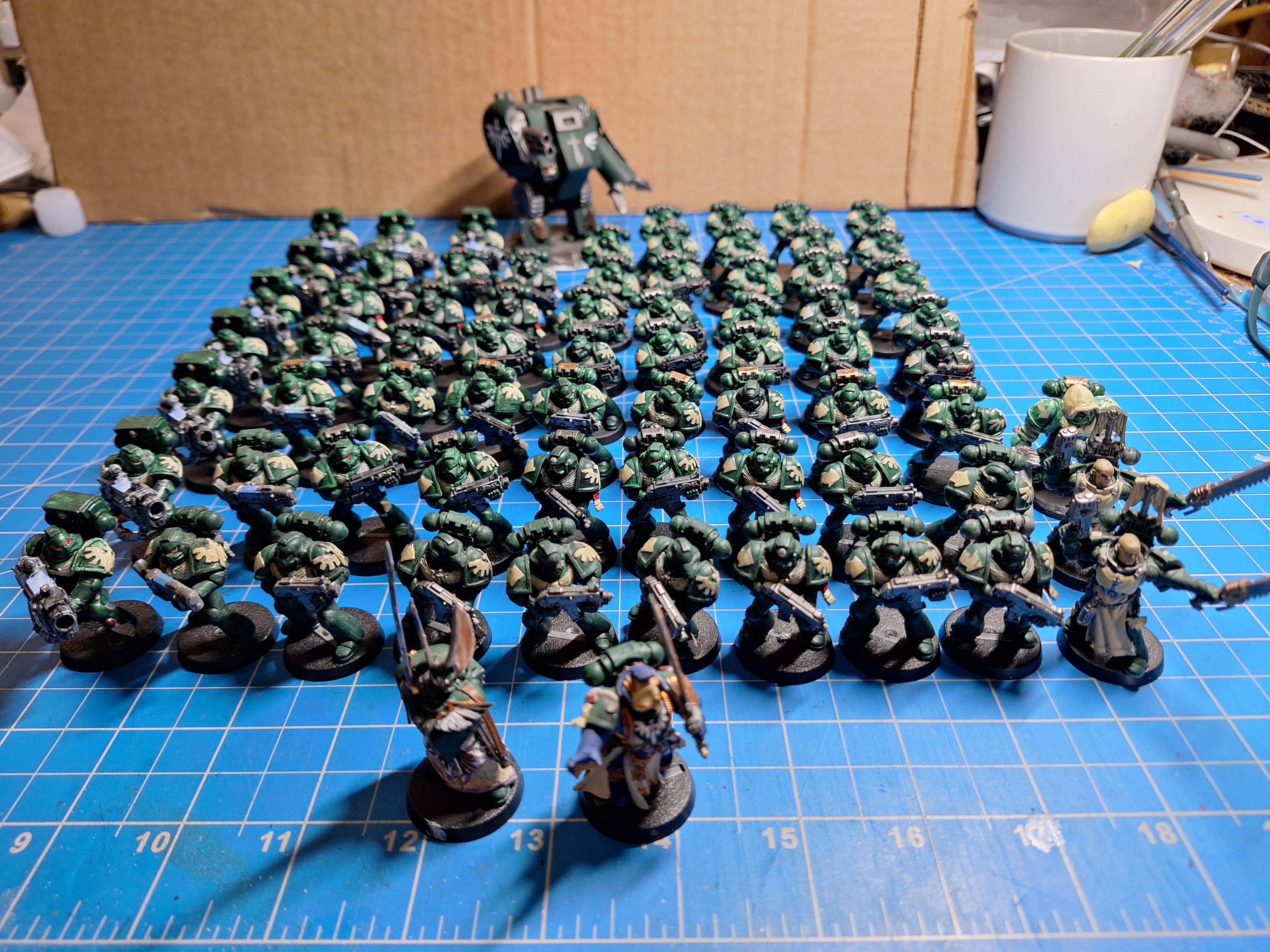 Dark Angels, Space, Space Marines, Warhammer 40,000, Warhammer Fantasy