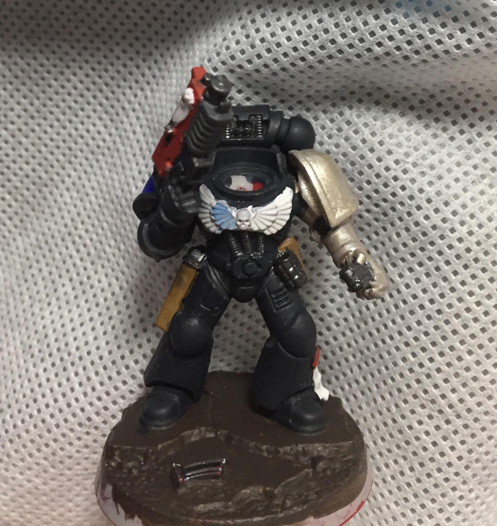 Blind Box, Deathwatch, Hero, Space Marines, Work In Progress