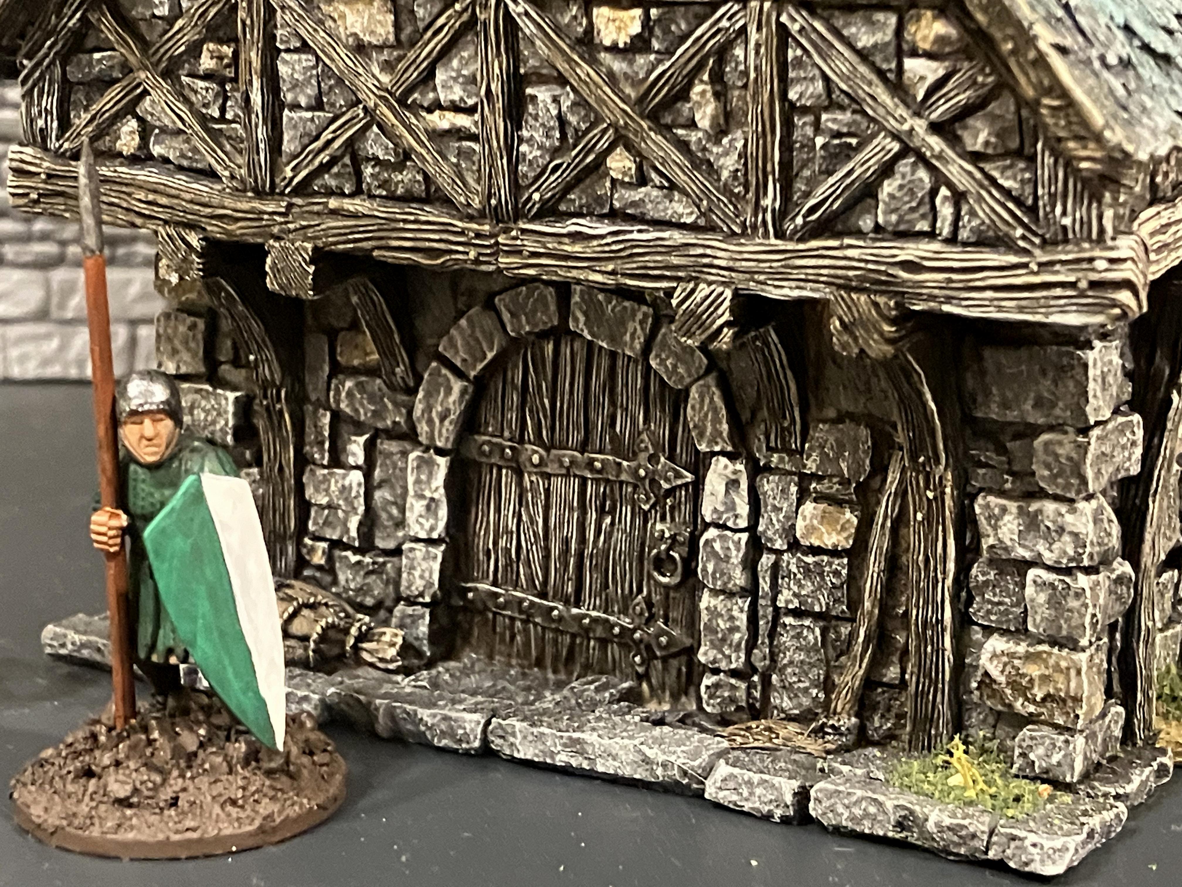 Age Of Sigmar, Kitbash, Medieval, Mordheim, Painting, Scratch Build, Tabletop World, Terrain, Village, Walls, Warhammer Fantasy, Warhammer The Old World, Weathered